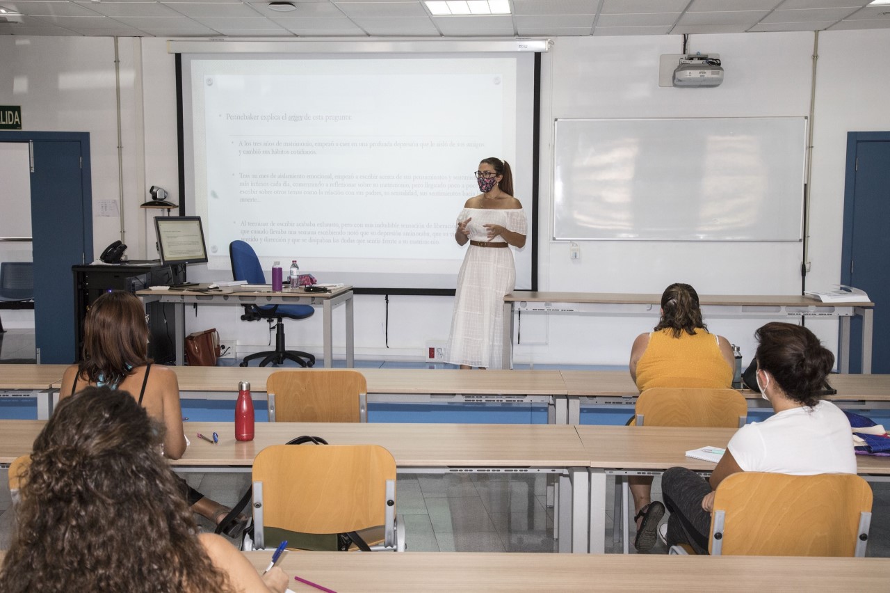 Celia Morales Rando. Universidad de Verano de Adeje/ canariasnoticias