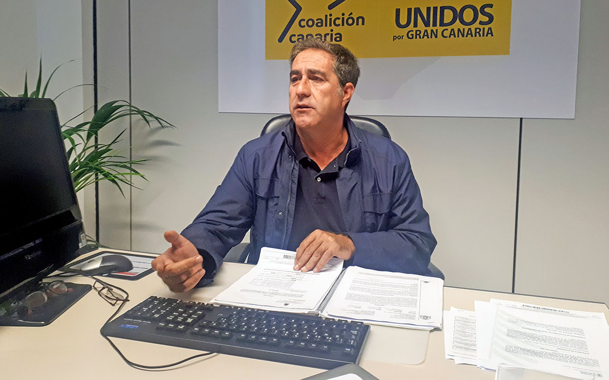 Francis Candil, portavoz de CC-UxGC en Ayuntamiento de Las Palmas de Gran Canaria / CanariasNoticias.es