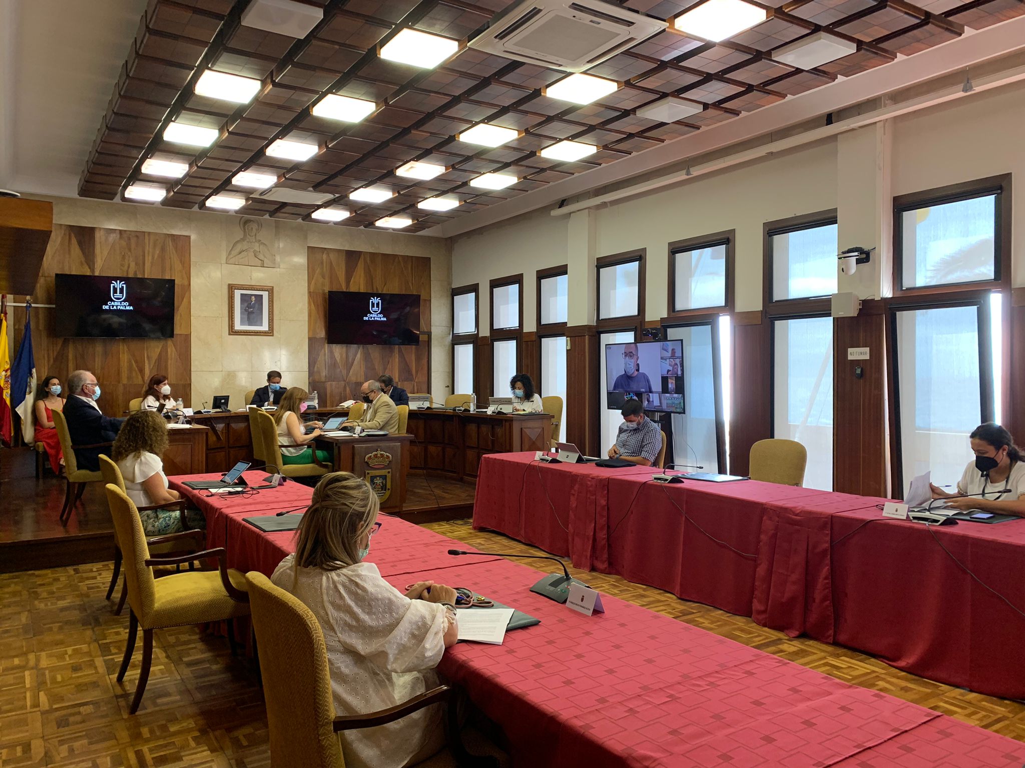 Pleno del Cabildo de La Palma / CanariasNoticias.es Pleno del Cabildo de La Palma / CanariasNoticias.es