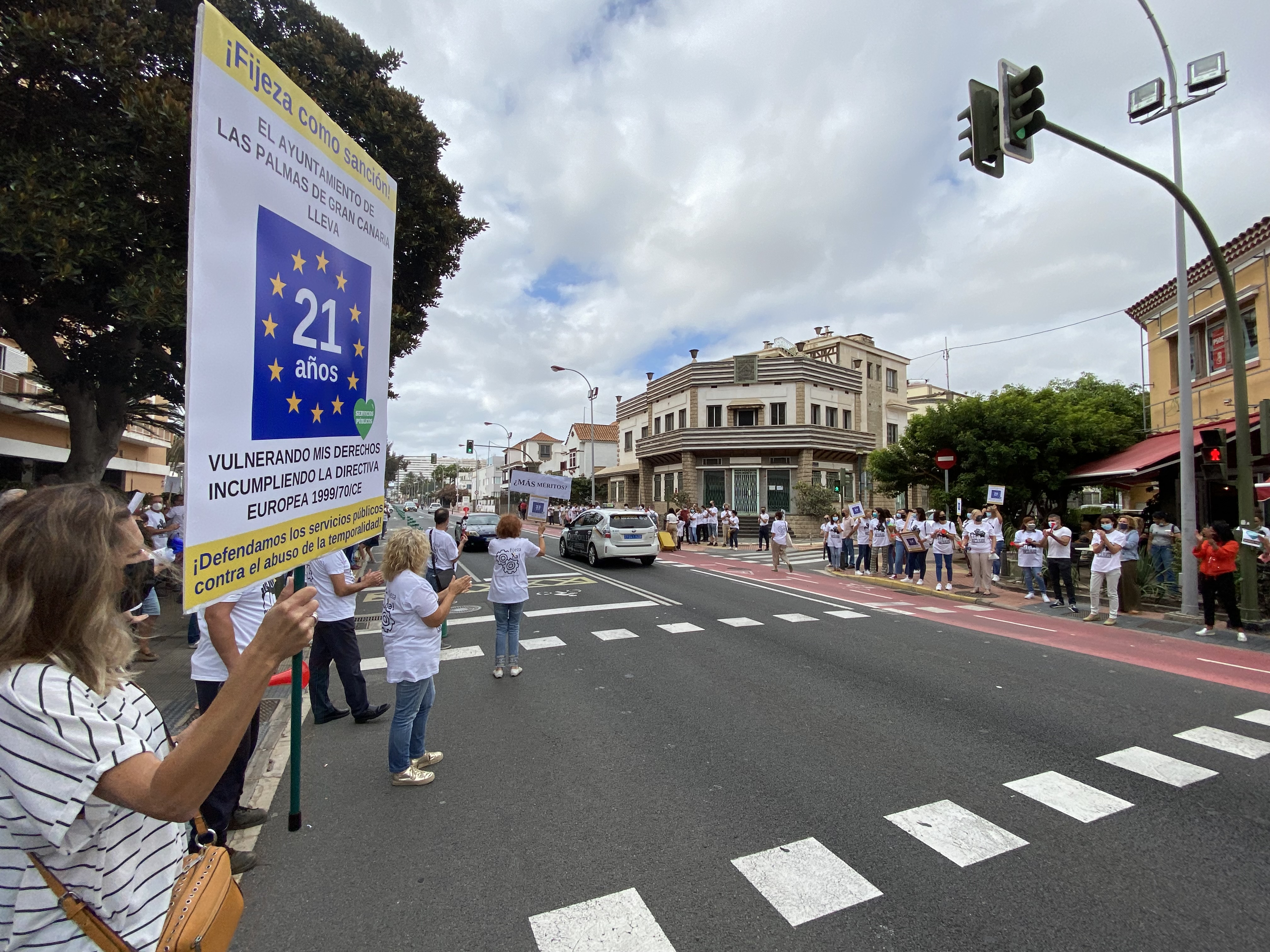 El PP muestra su apoyo a los trabajadores municipales de Las Palmas de Gran Canaria / CanariasNoticias.es