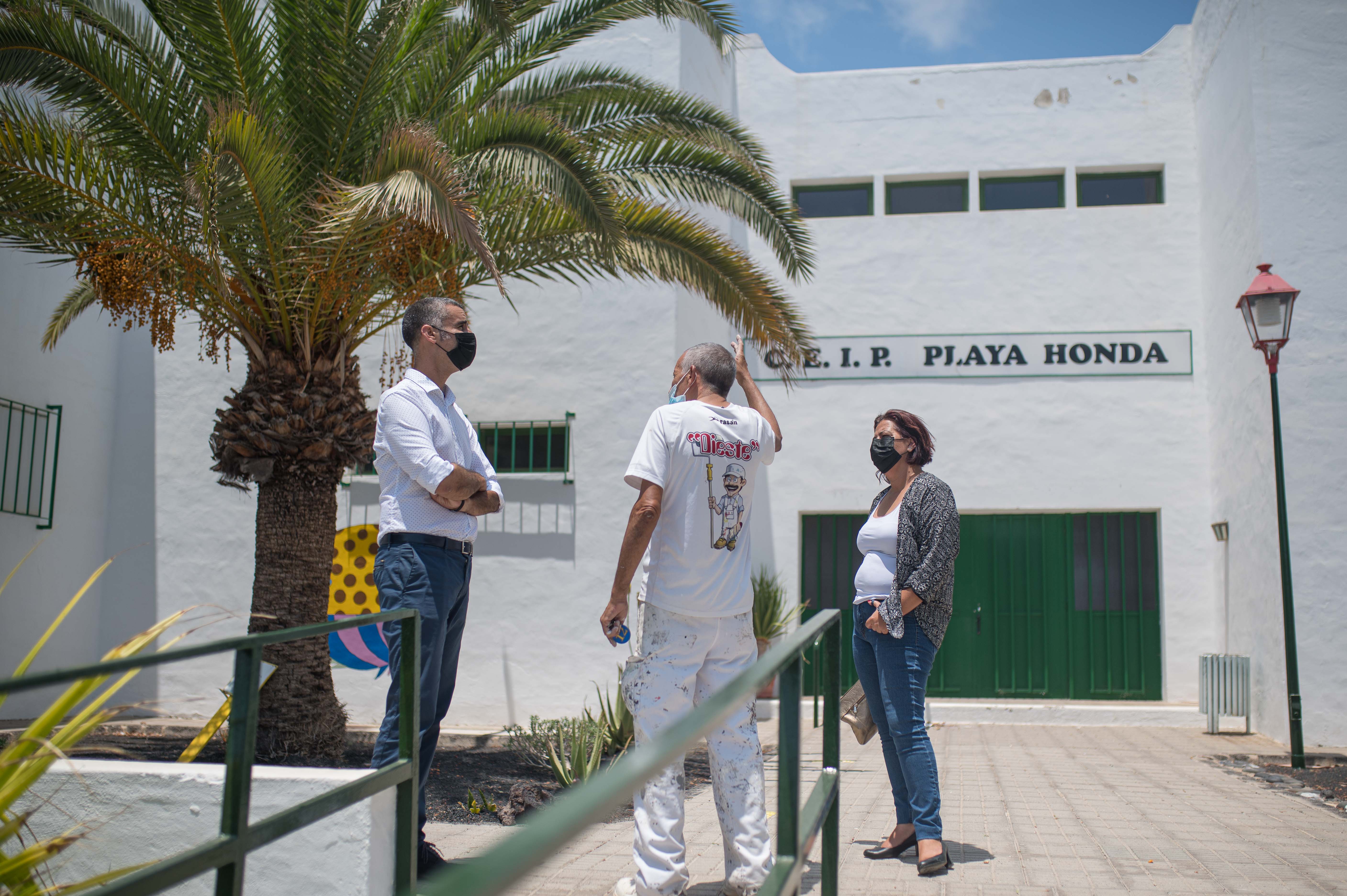 San Bartolomé pone a punto los colegios del municipio / CanariasNoticias.es