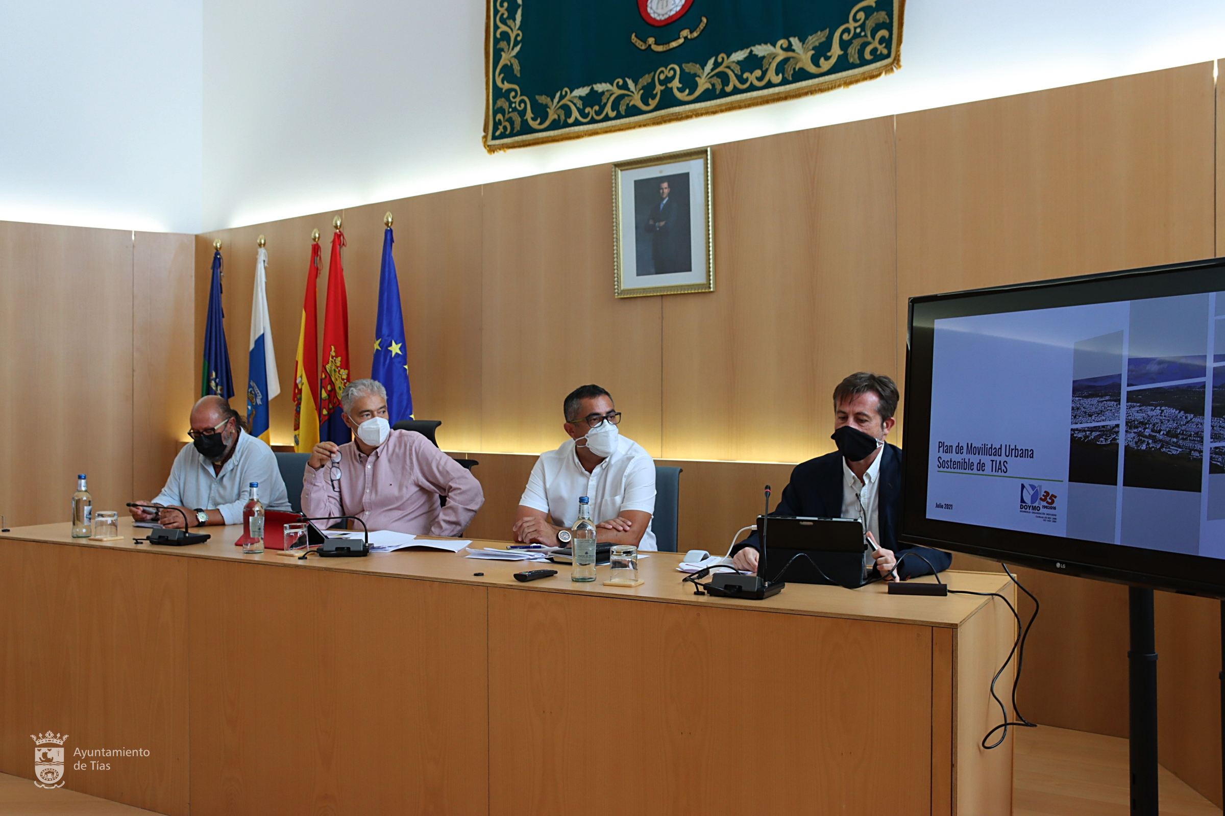 Presentación del Plan de Movilidad Urbana Sostenible de Tías (Lanzarote) / CanariasNoticias.es