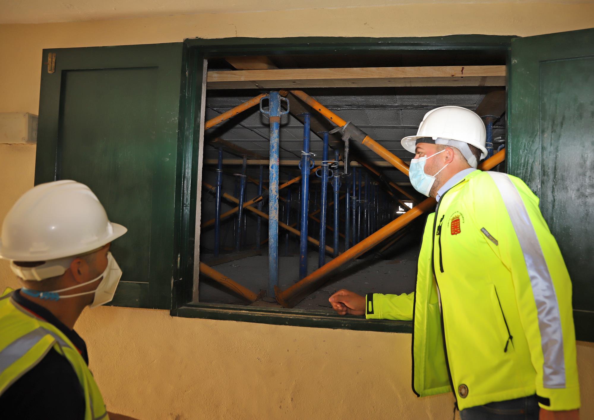 Visita a las obras de las instalaciones de la Ciudad Deportiva Lanzarote / CanariasNoticias.es