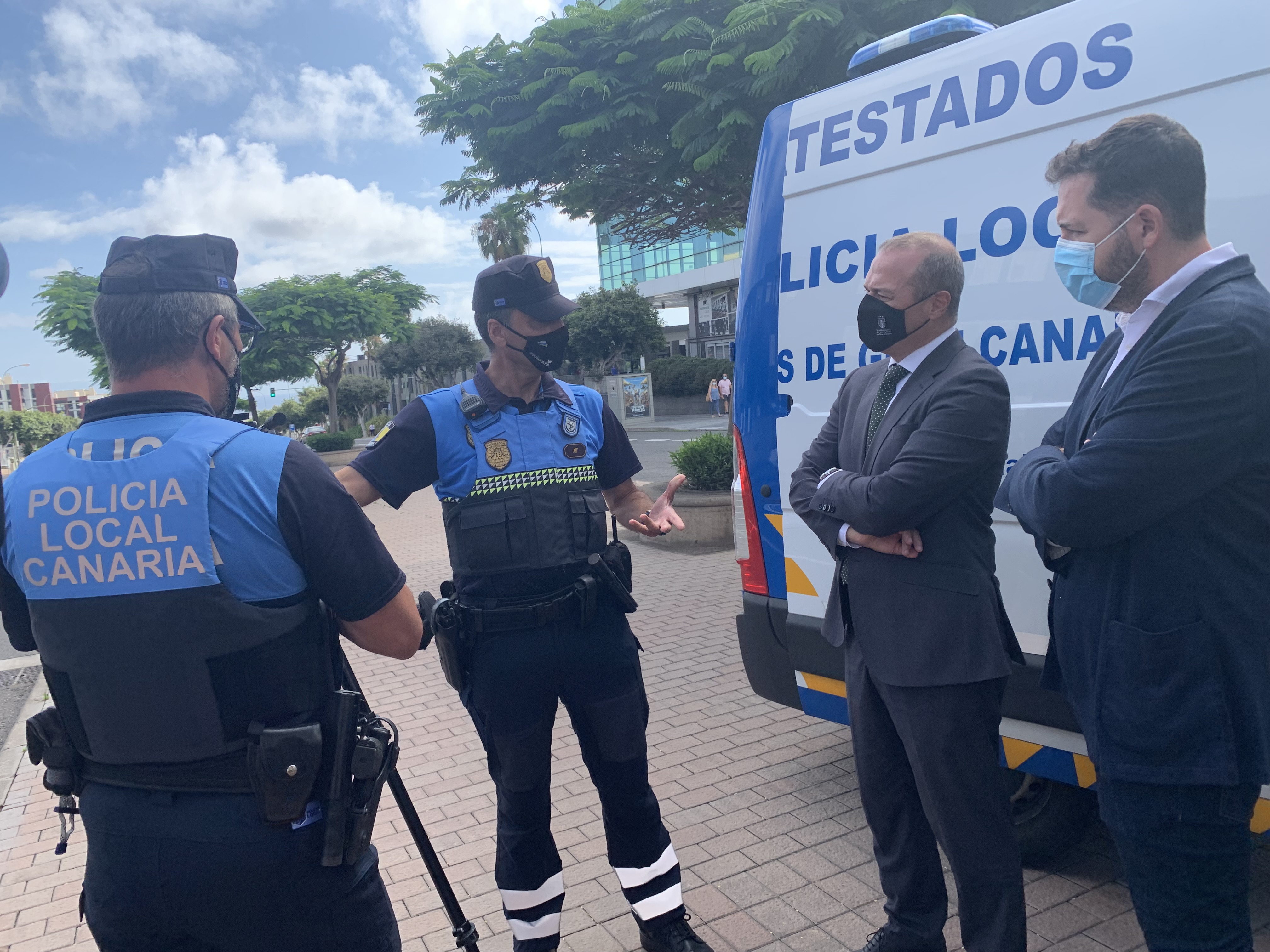 Nuevo drogotest y radar de última generación para la Policía Local de Las Palmas de Gran Canaria / CanariasNoticias.es