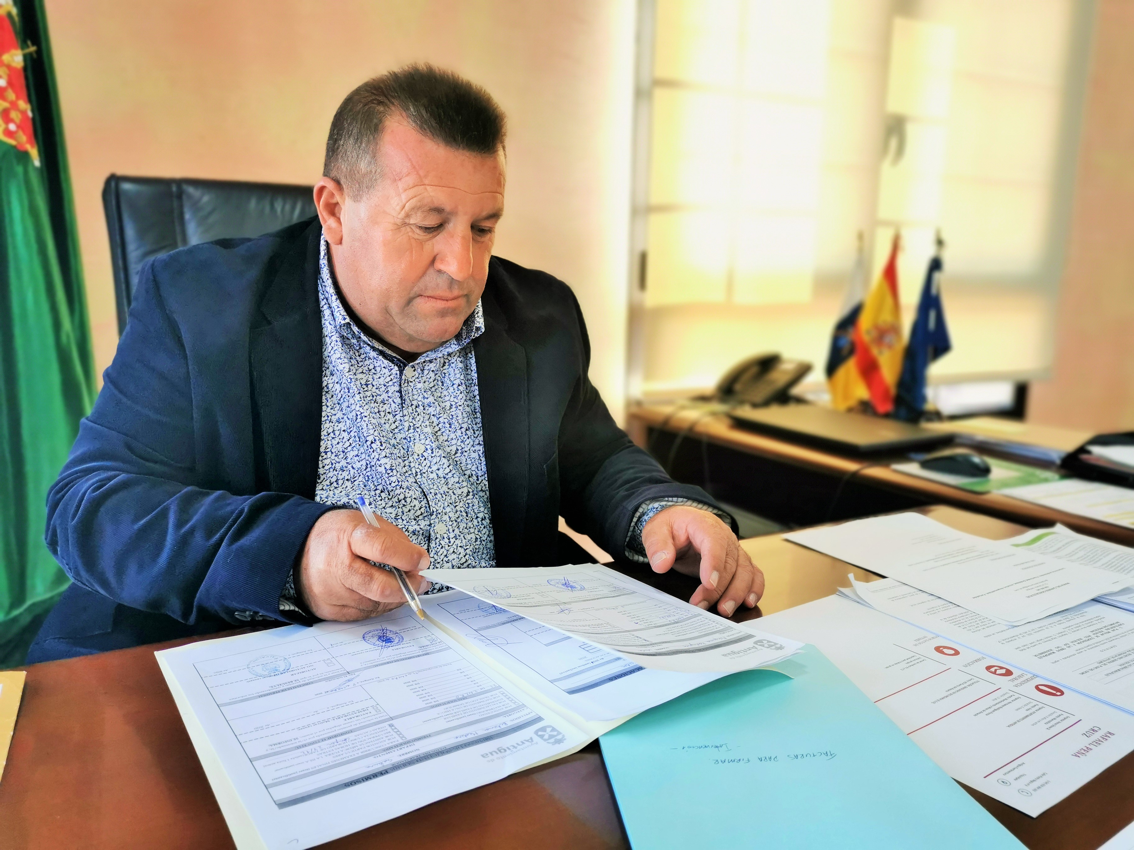 Matías Peña, alcalde de Antigua (Fuerteventura) / CanariasNoticias.es Matías Peña, alcalde de Antigua (Fuerteventura) / CanariasNoticias.es