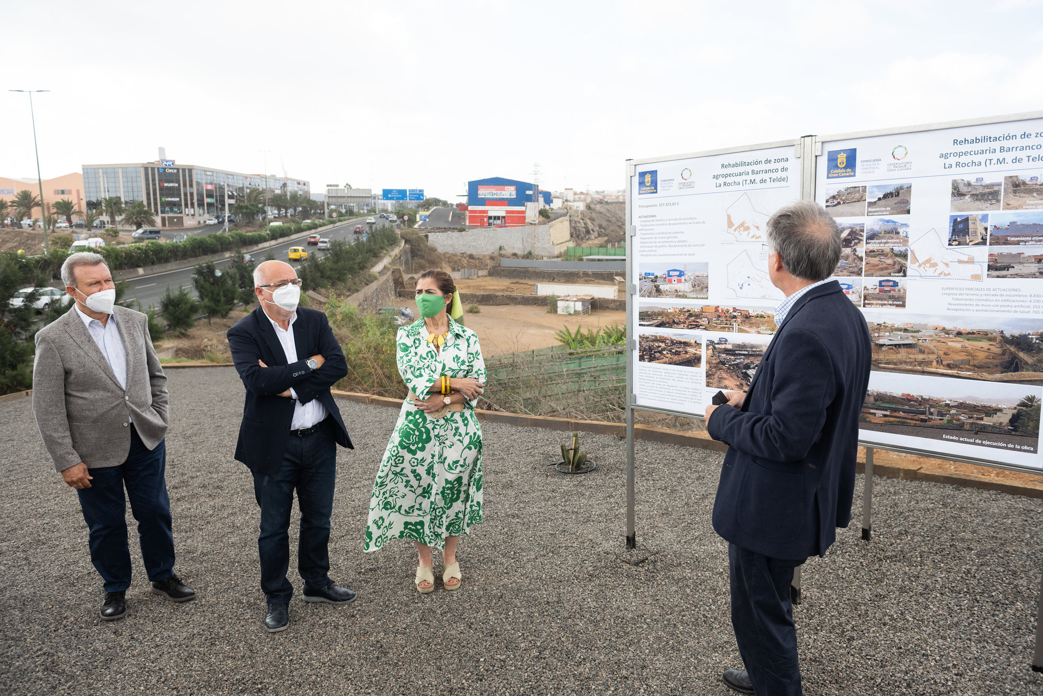 El Cabildo de Gran Canaria regenera el paisaje de la autopista GC-1 / CanariasNoticias.es