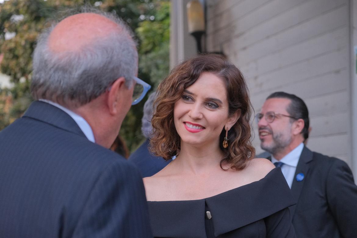 Díaz Ayuso recibe en Milán el premio "Llama de la Libertad"