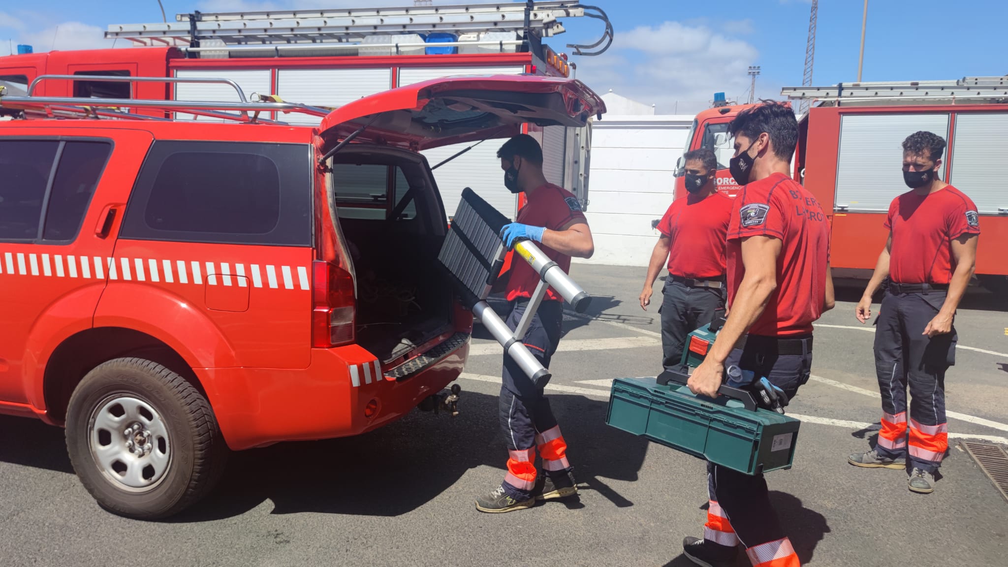 Bomberos de Lanzarote se desplazan a La Palma / CanariasNoticias.es