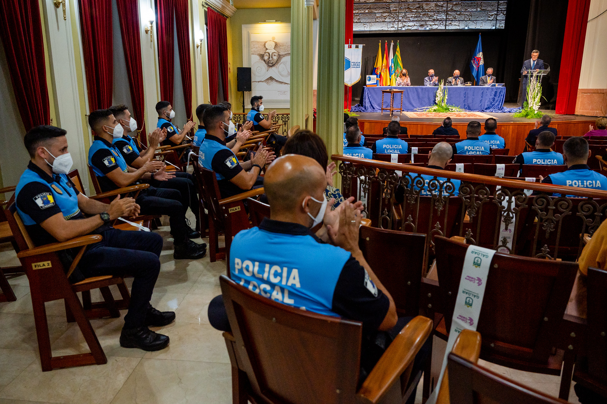 La Policía Local de Gáldar celebra la festividad de su patrono / CanariasNoticias.es