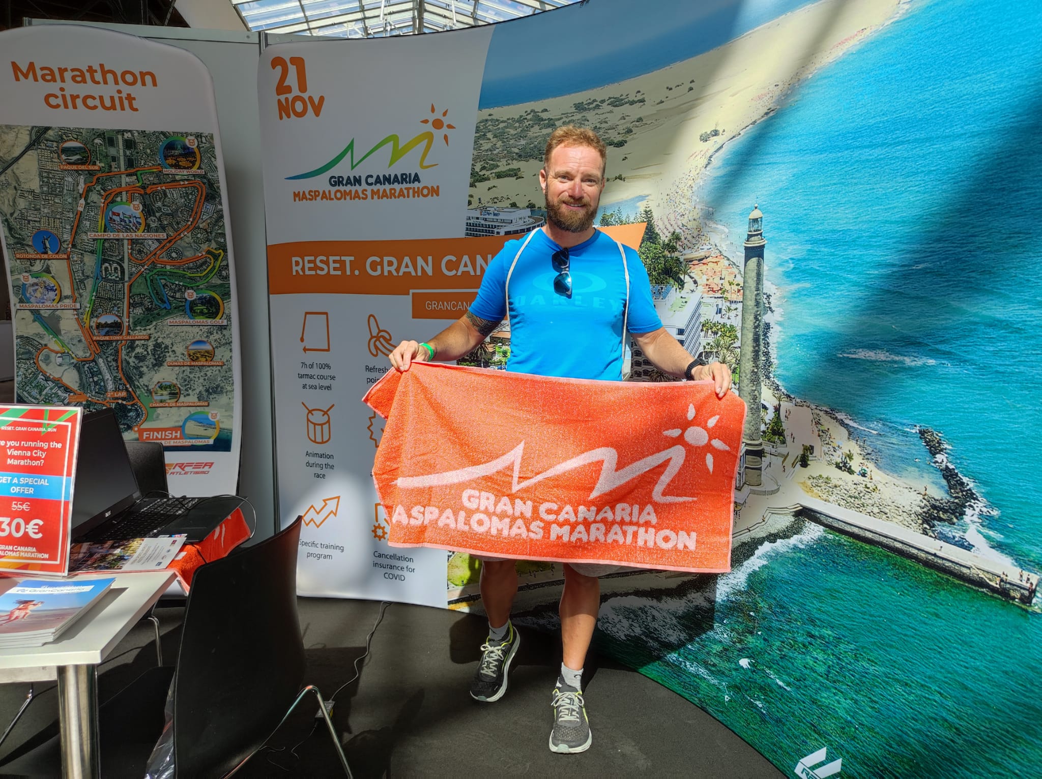La Gran Canaria-Maspalomas Marathon se pasea por Estocolmo y Viena