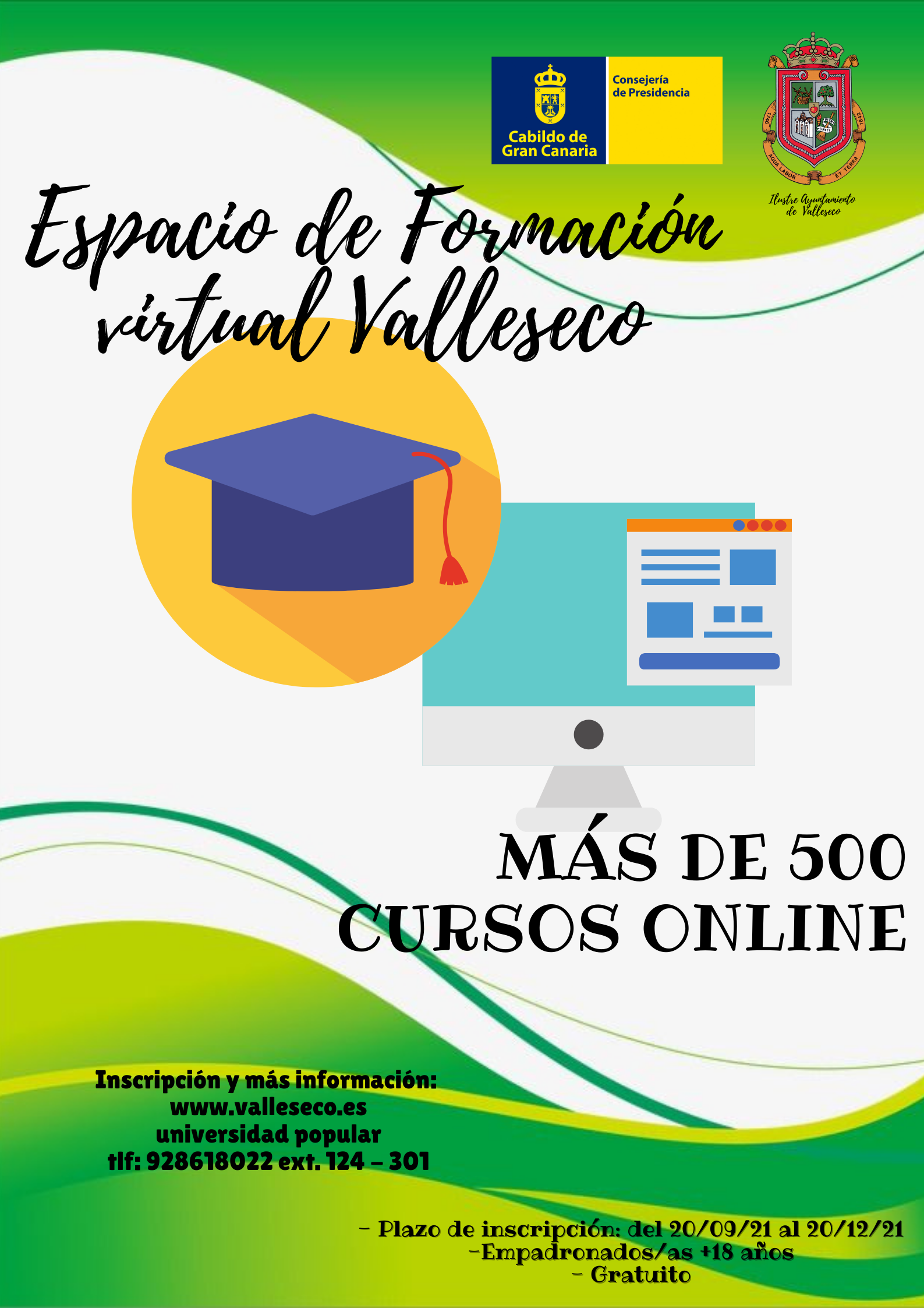 Escuela Virtual de Formación de Valleseco (Gran Canaria) Escuela Virtual de Formación de Valleseco (Gran Canaria)