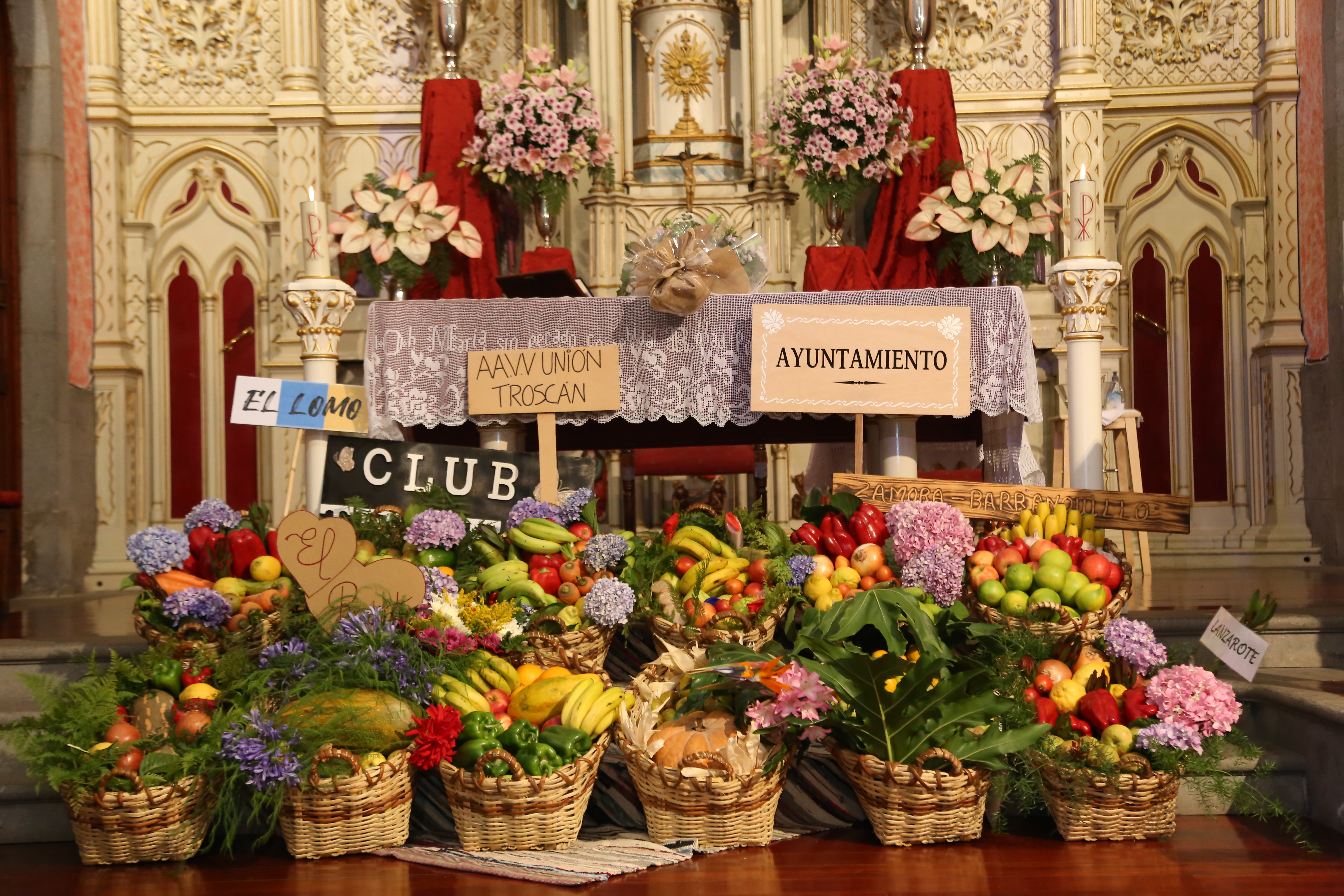 Ofrendas a la Virgen de la Encarnación en Valleseco / CanariasNoticias.es Ofrendas a la Virgen de la Encarnación en Valleseco / CanariasNoticias.es