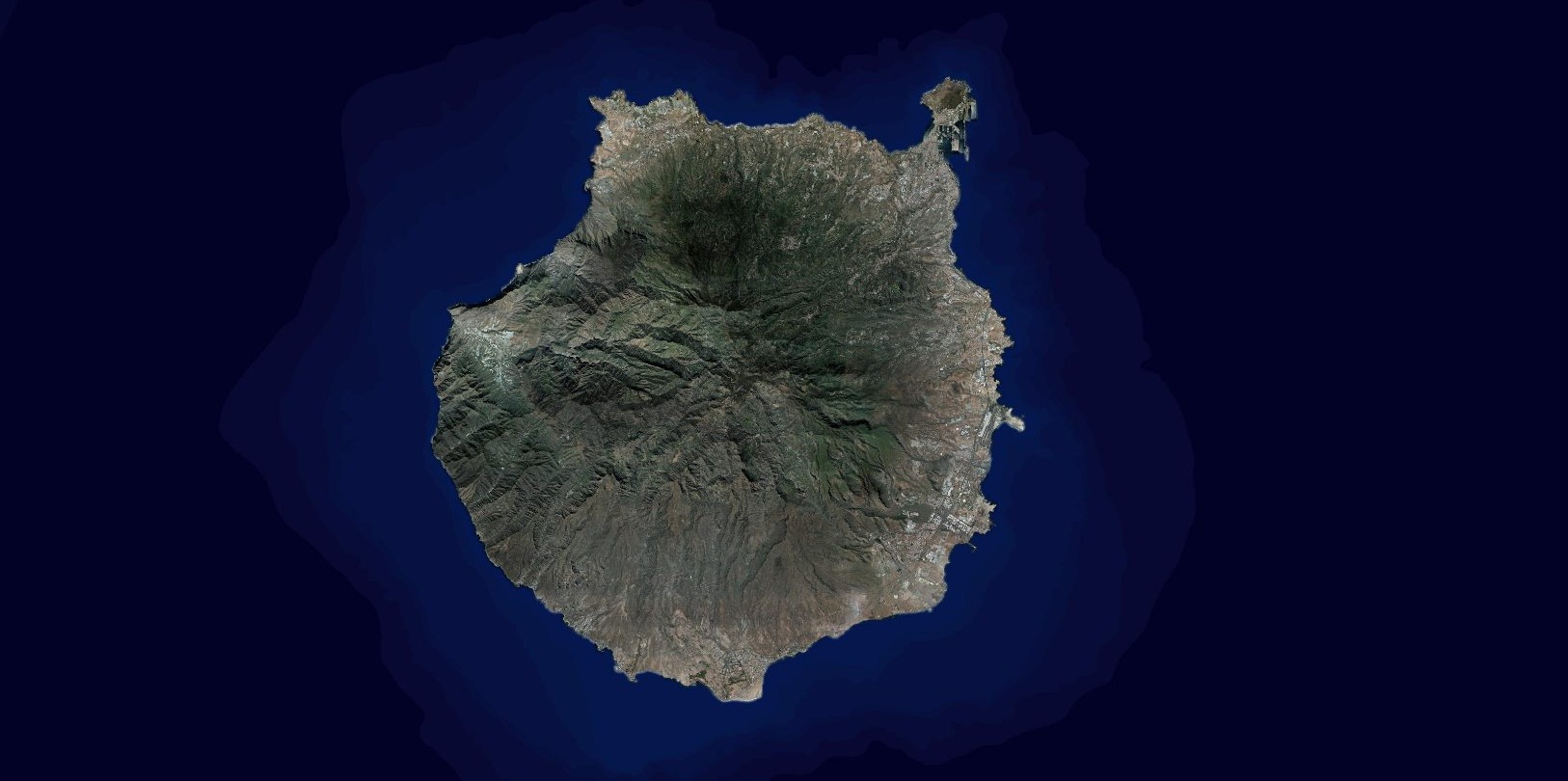 Ortofoto de Gran Canaria