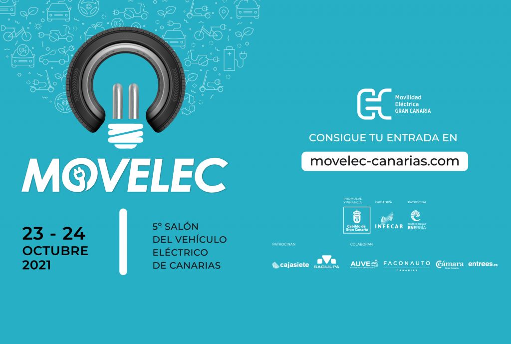 Salón del Vehículo Eléctrico de Canarias, Movelec en Infecar Salón del Vehículo Eléctrico de Canarias, Movelec en Infecar