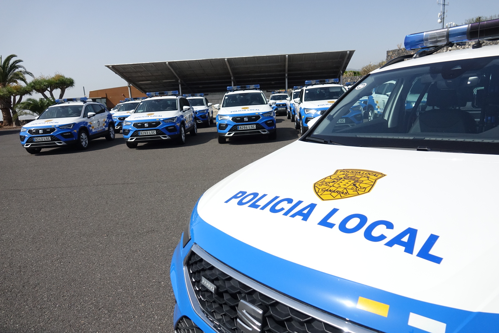 Presentación de los nuevos vehículos para la Policía Local de Santa Cruz de Tenerife / CanariasNoticias.es