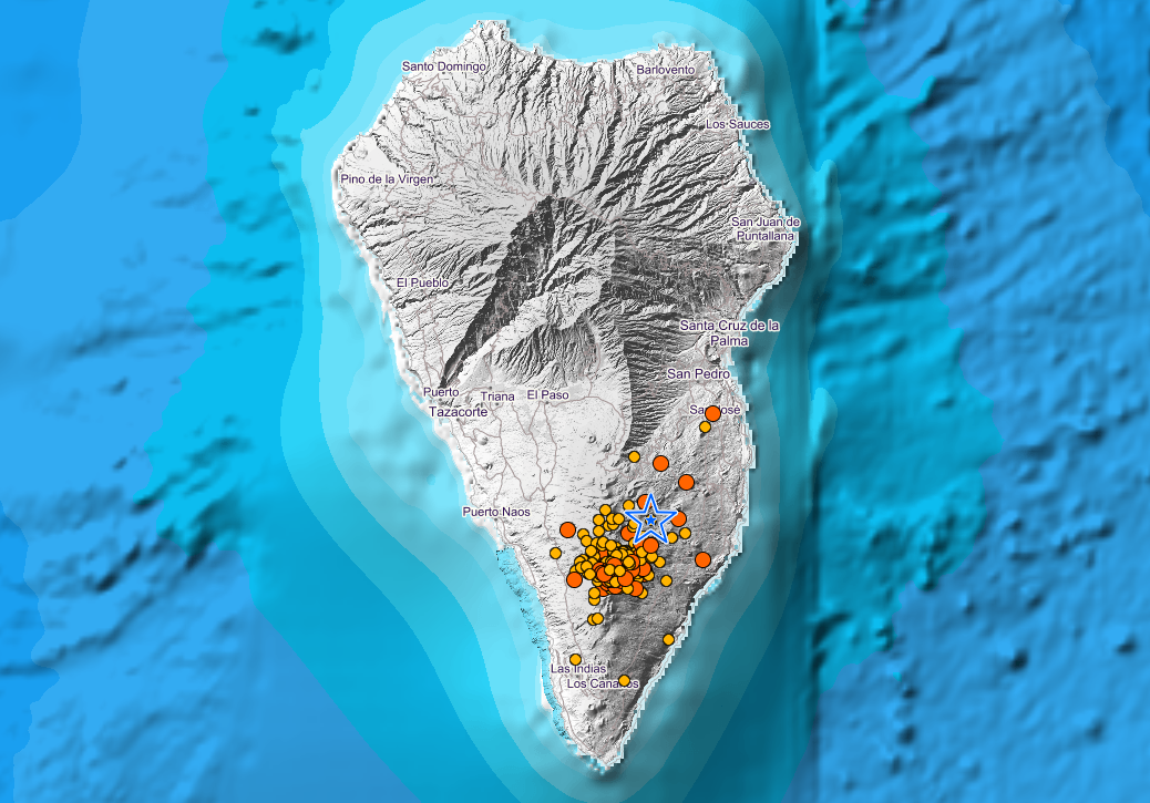 Enjambre sísmico en La Palma Enjambre sísmico en La Palma