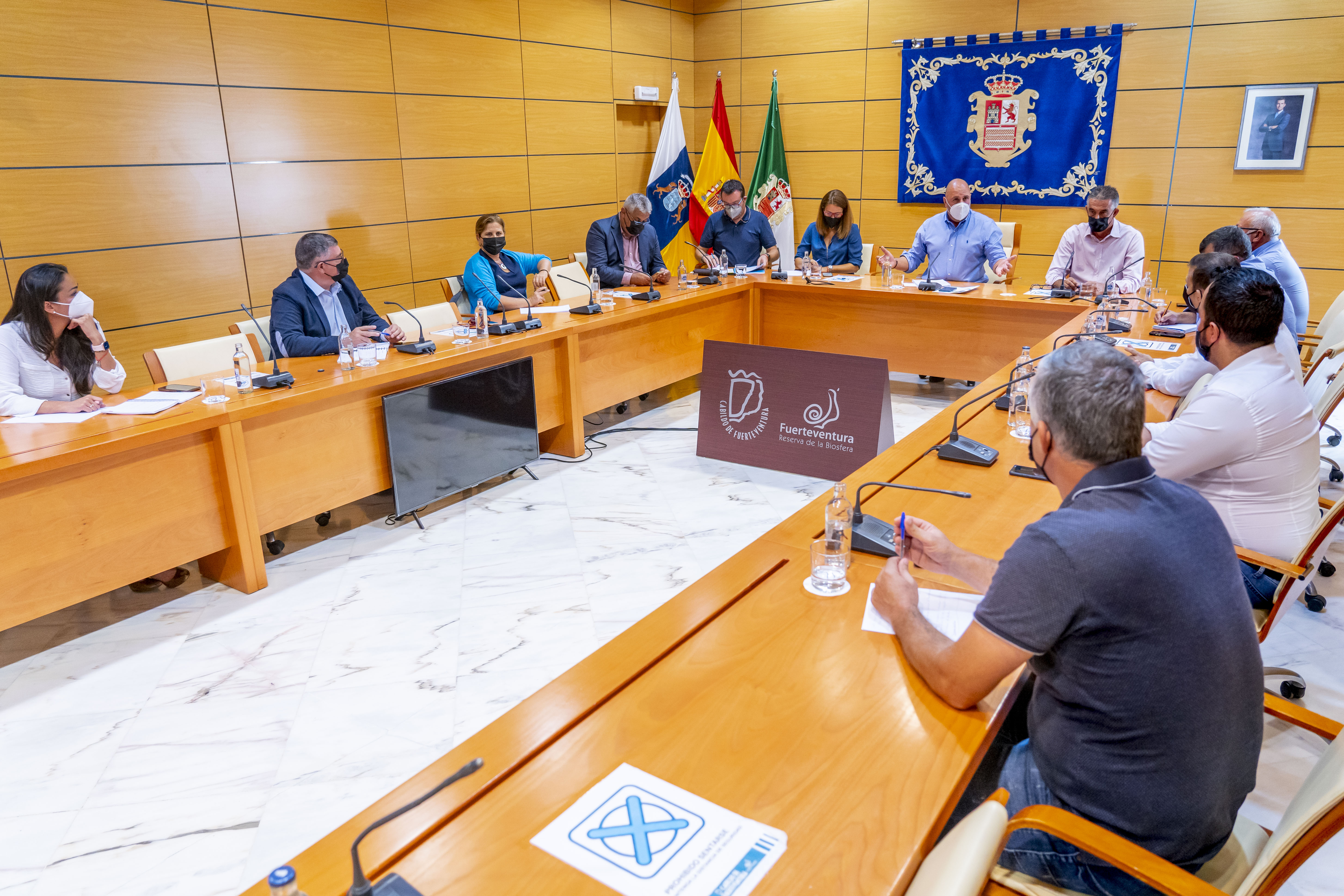 Reunión del Cabildo de Fuerteventura con los ayuntamientos / CanariasNoticias.es