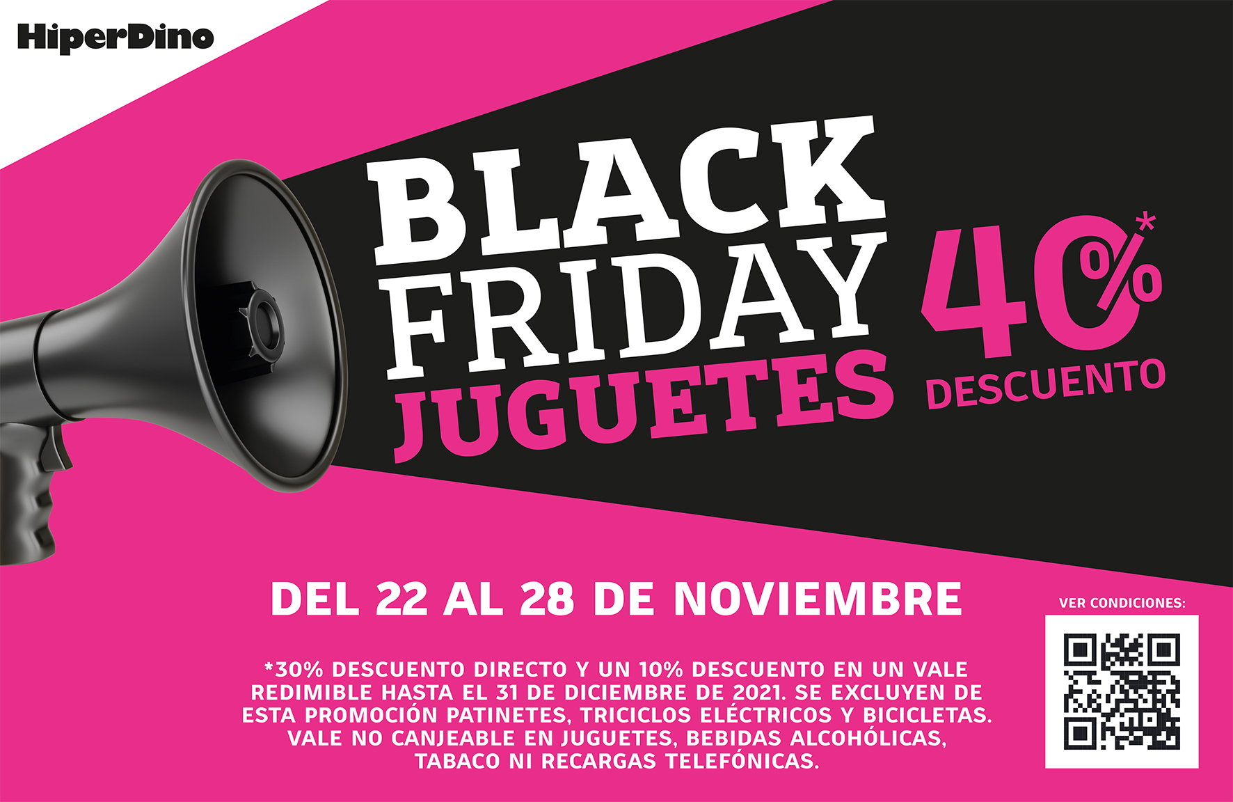 Arranca el Black Friday en HiperDino