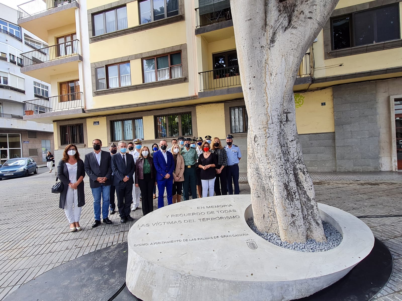 Monumento en homenaje a las víctimas del terrorismo en Las Palmas de Gran Canaria / CanariasNoticias.es