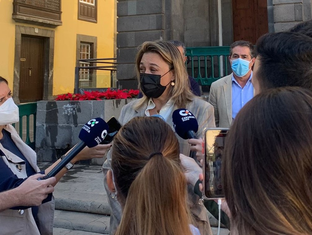 Lidia Cáceres, portavoz de Cs en el Ayuntamiento de Las Palmas de Gran Canaria