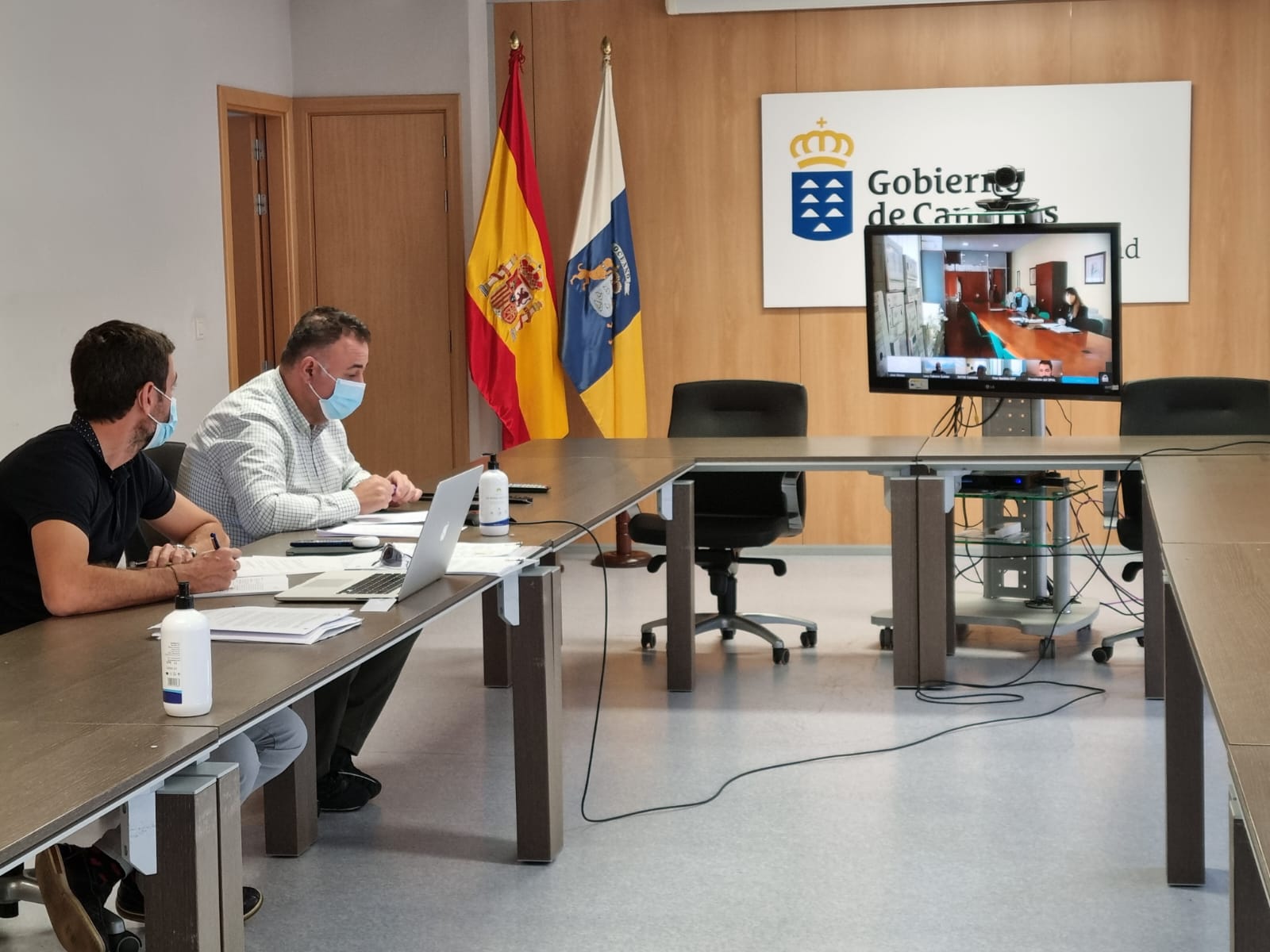 Momento de la Mesa Sectorial de Sanidad / CanariasNoticias.es