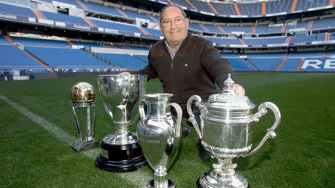 Francisco Gento, leyenda y presidente de honor del Real Madrid
