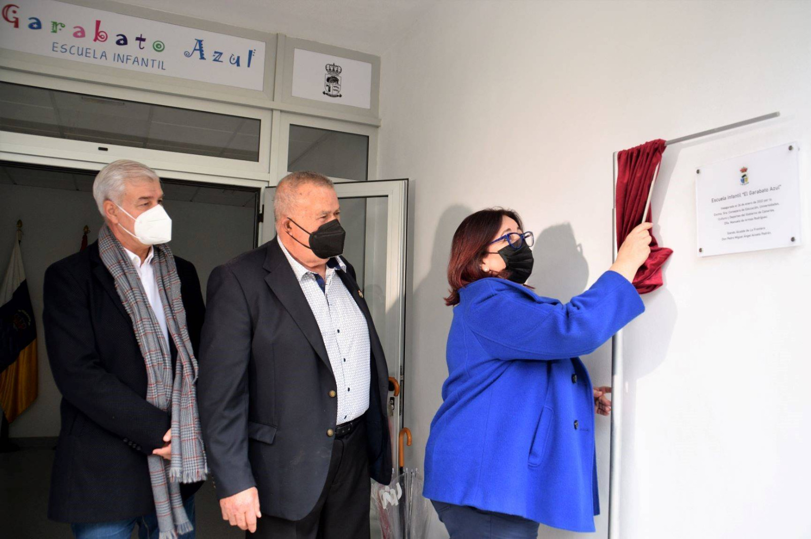 Inauguración de la Escuela Infantil El Garabato Azul en La Frontera (El Hierro) / CanariasNoticias.es Inauguración de la Escuela Infantil El Garabato Azul en La Frontera (El Hierro) / CanariasNoticias.es