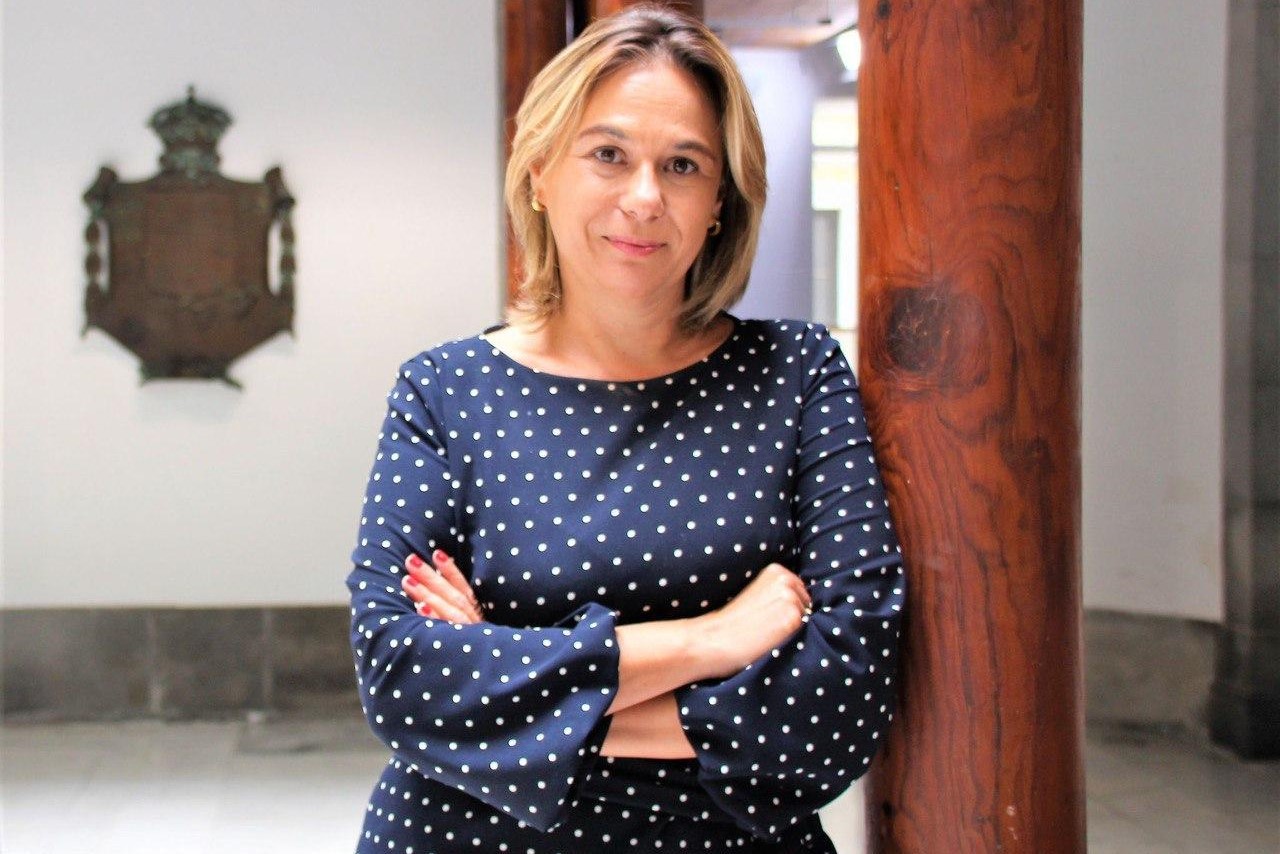 Lidia Cáceres, portavoz de Cs en el Ayuntamiento de Las Palmas de Gran Canaria