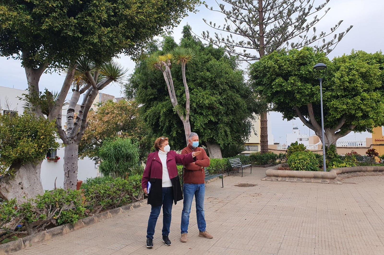 Plaza de José María Rodríguez Quintana en Gáldar (Gran Canaria) / CanariasNoticias.es Plaza de José María Rodríguez Quintana en Gáldar (Gran Canaria) / CanariasNoticias.es