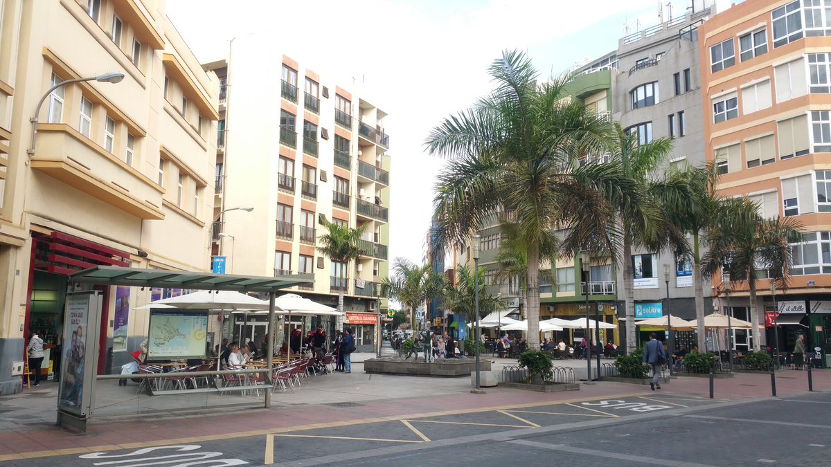 Plazoleta de Farray en Las Palmas de Gran Canaria Plazoleta de Farray en Las Palmas de Gran Canaria