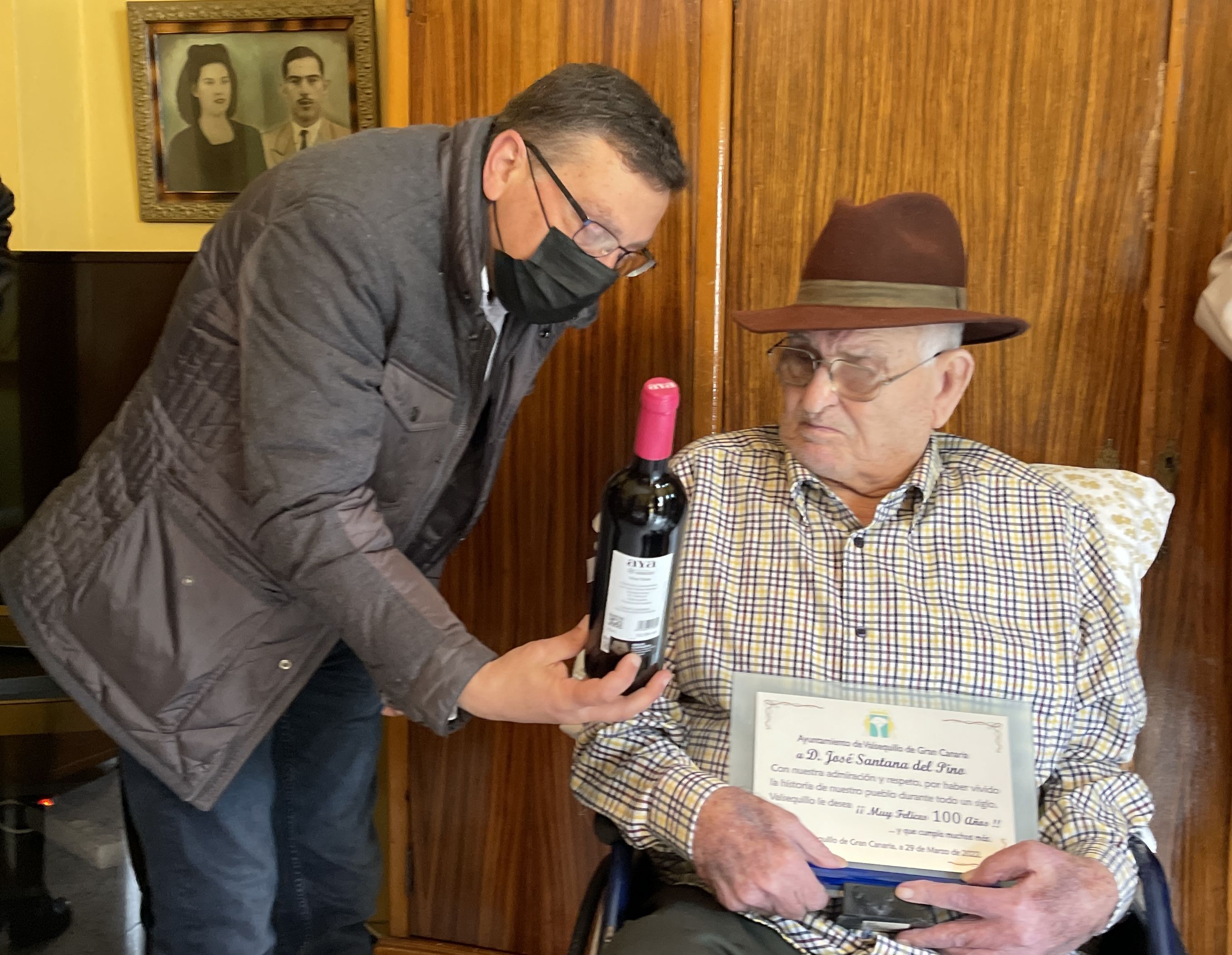 José Santana del Pino cumple 100 años / CanariasNoticias.es