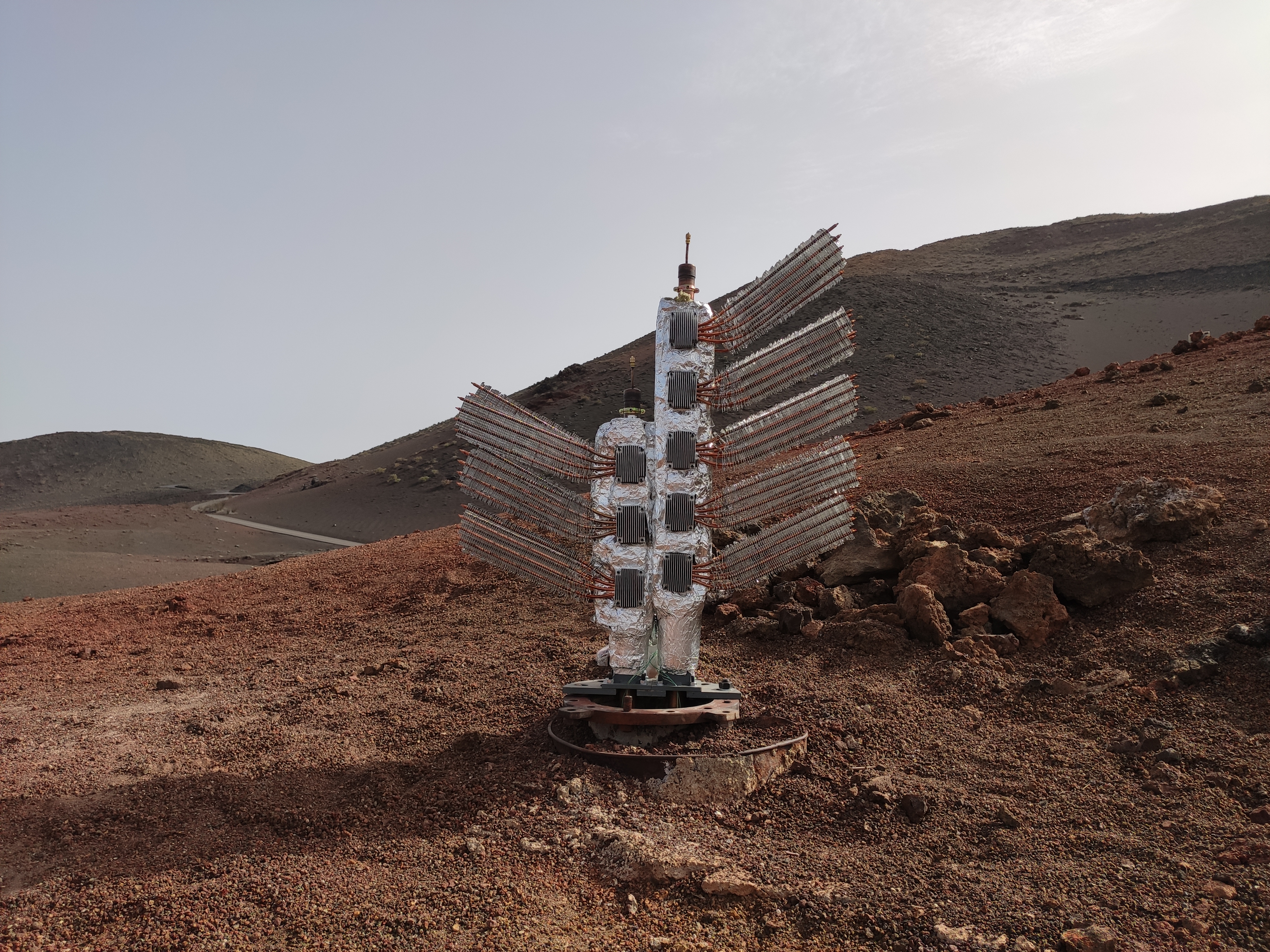 energía geotérmica en el Parque Nacional de Timanfaya