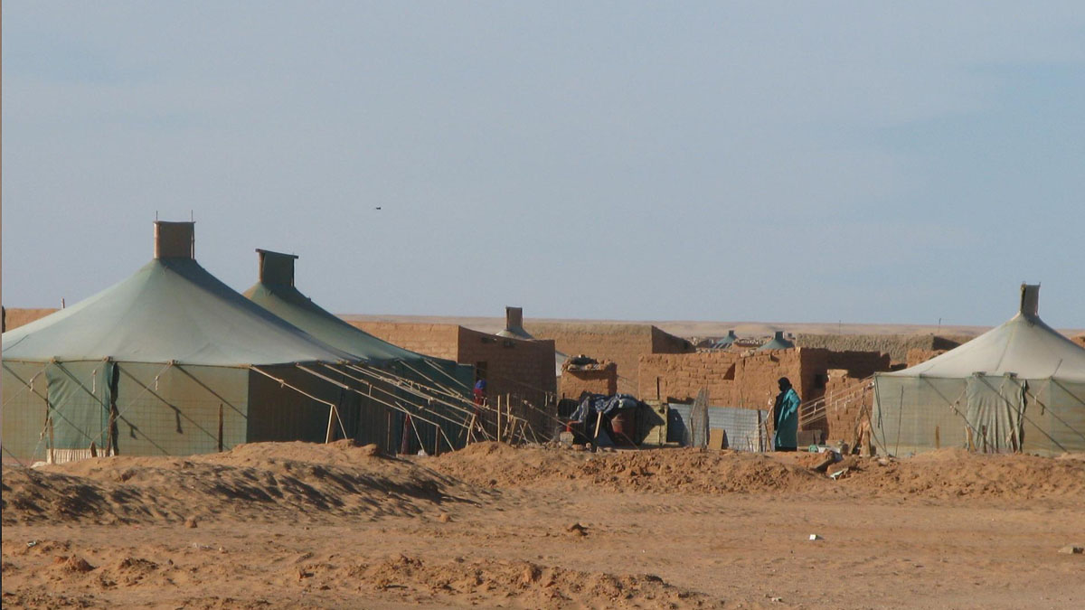 Campamento de refugiados/ canariasnoticias.es Campamento de refugiados/ canariasnoticias.es