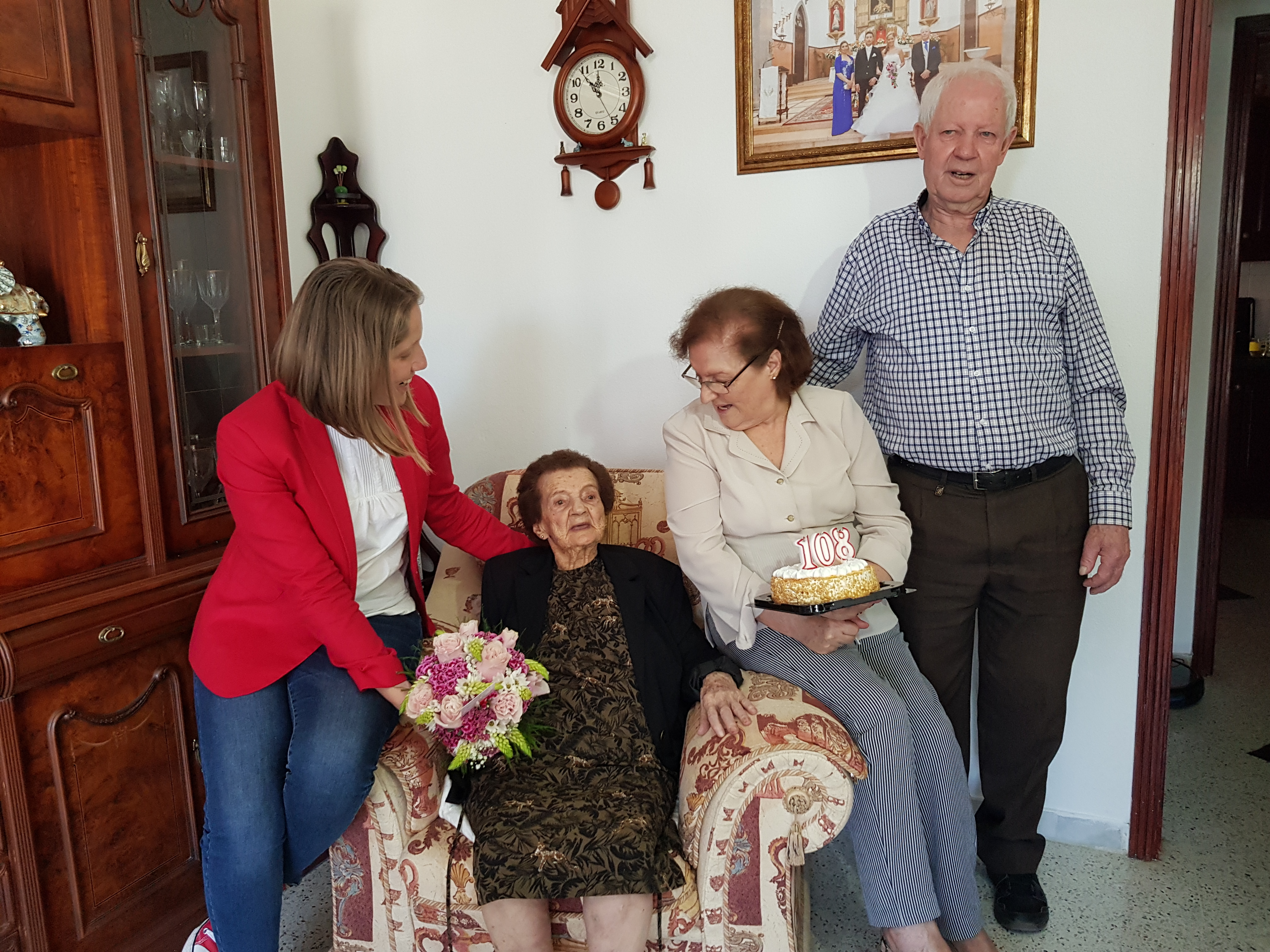 Mª del Pino Maximina Nuez cumple 108 años / CanariasNoticias.es