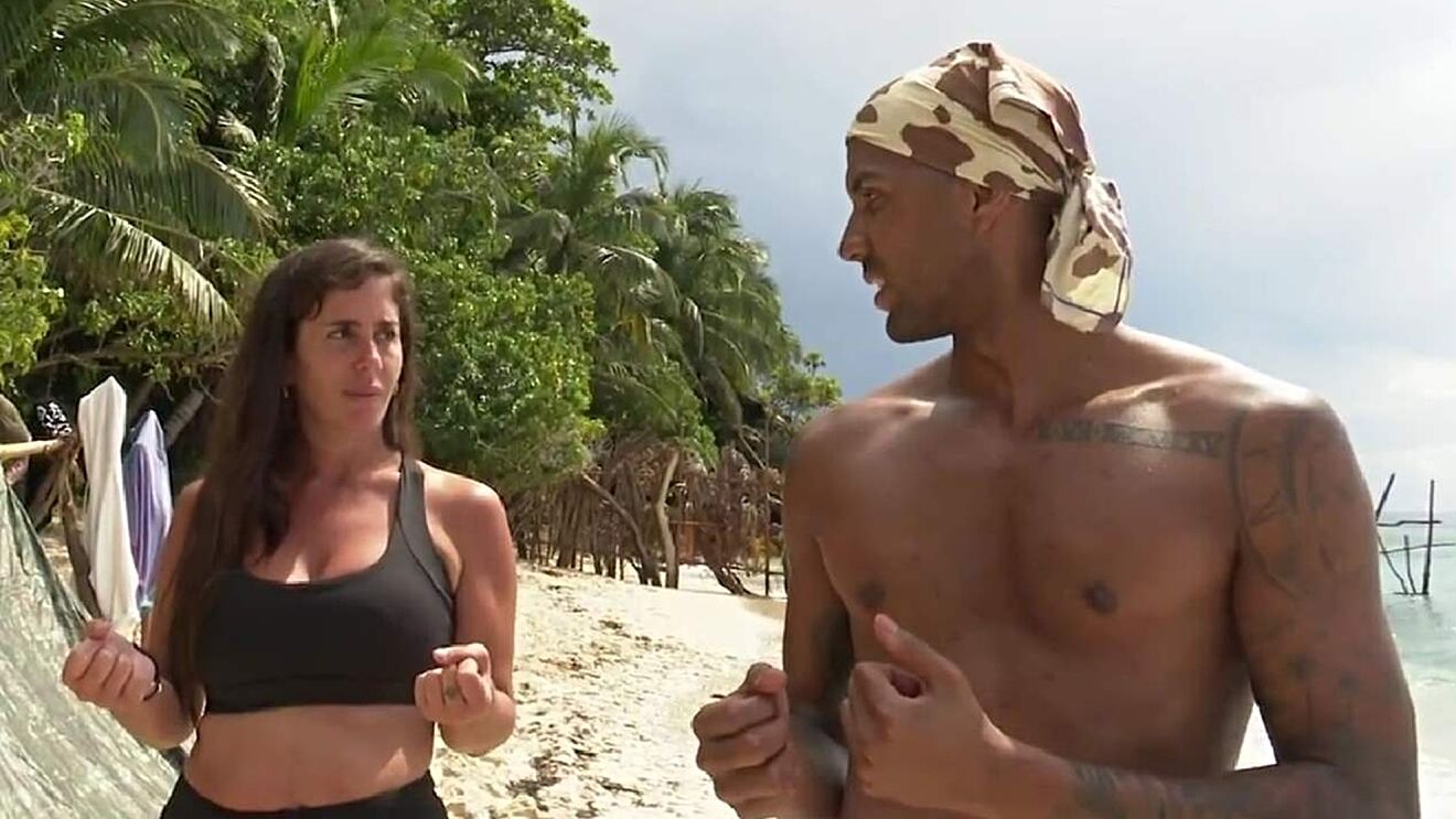 Anabel Pantoja y Yulen Pereira en Supervivientes Anabel Pantoja y Yulen Pereira en Supervivientes