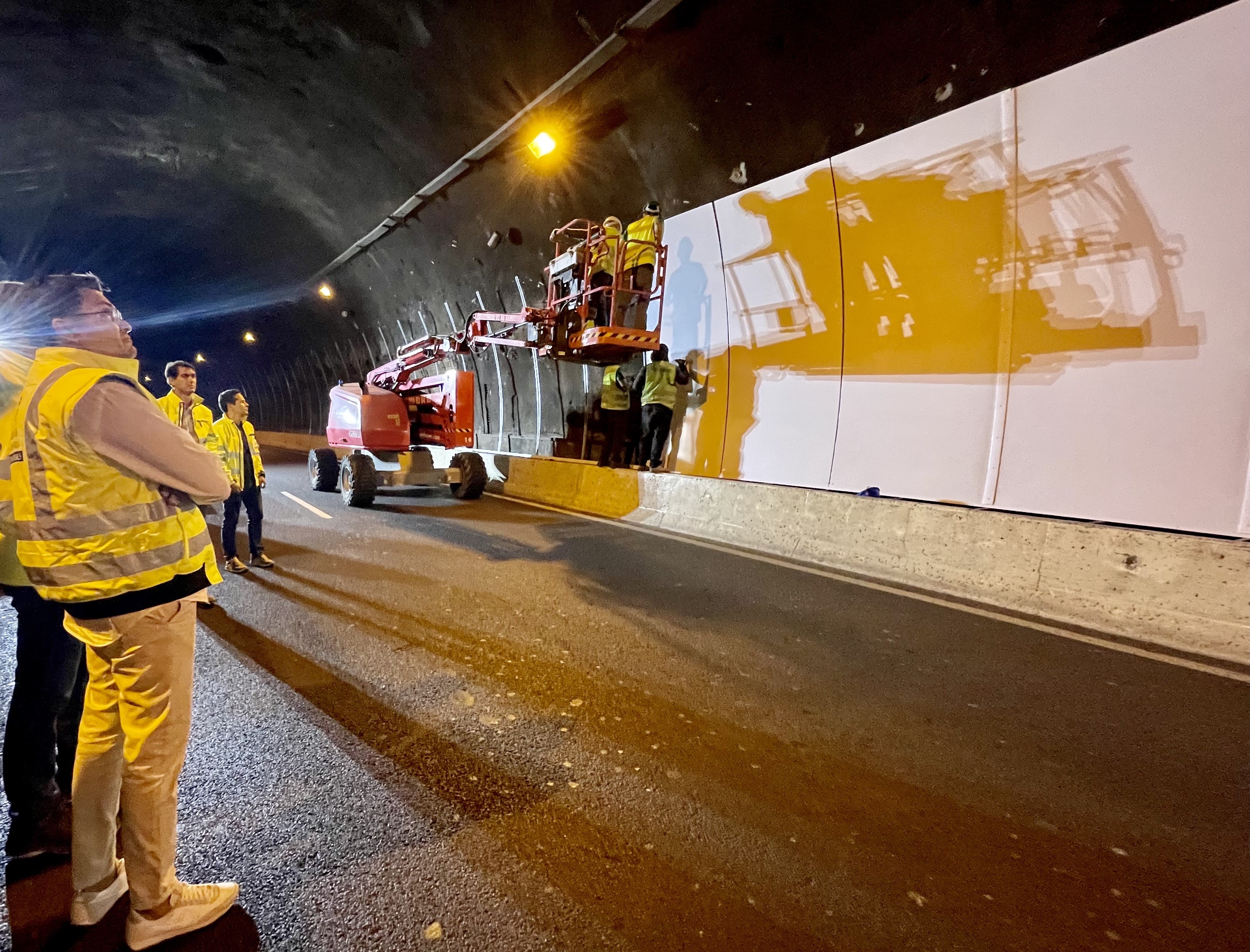 Obras en el túnel Julio Luengo de Las Palmas de Gran Canaria / CanariasNoticias.es Obras en el túnel Julio Luengo de Las Palmas de Gran Canaria / CanariasNoticias.es