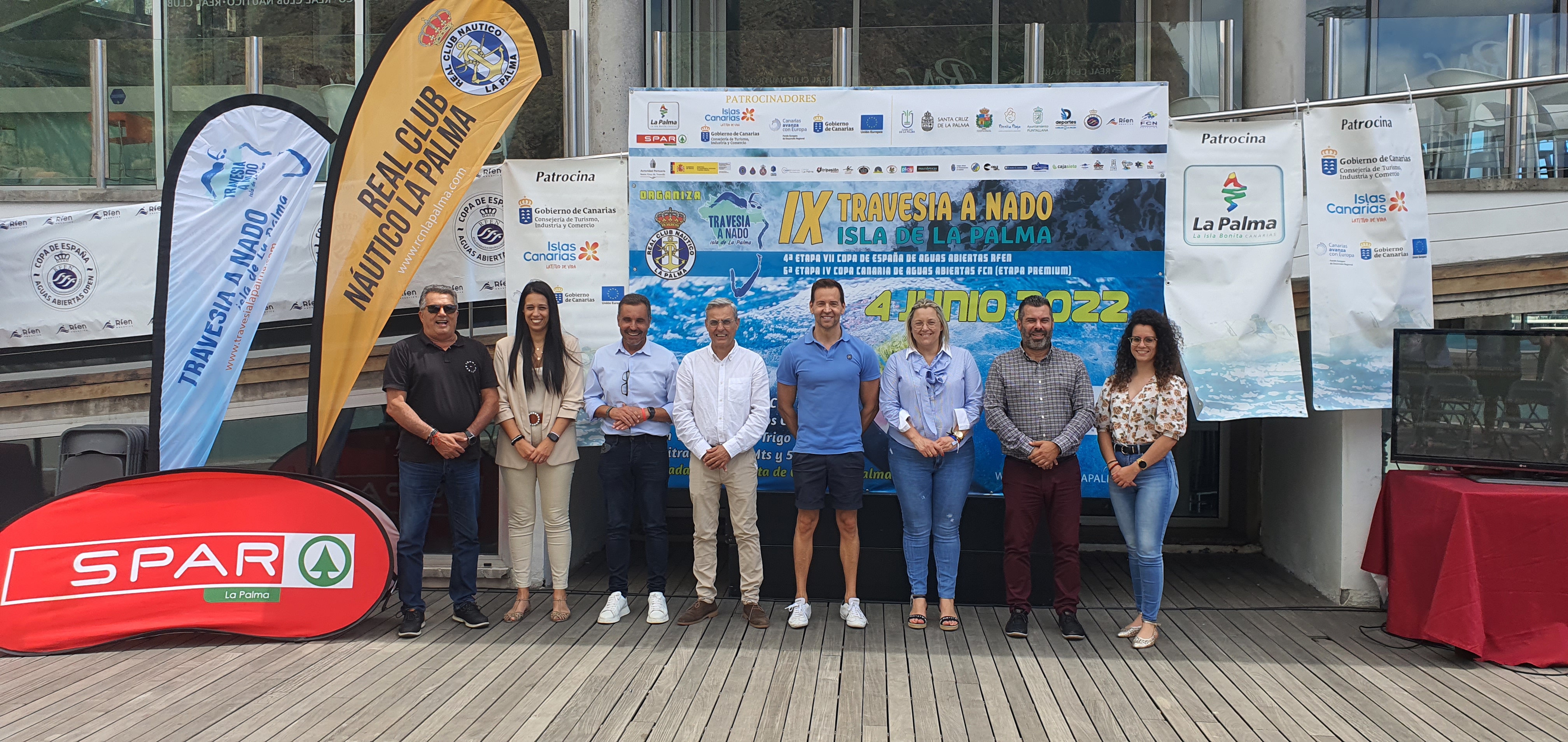 Presentación de la IX Travesía a Nado Isla de La Palma 2022 Presentación de la IX Travesía a Nado Isla de La Palma 2022