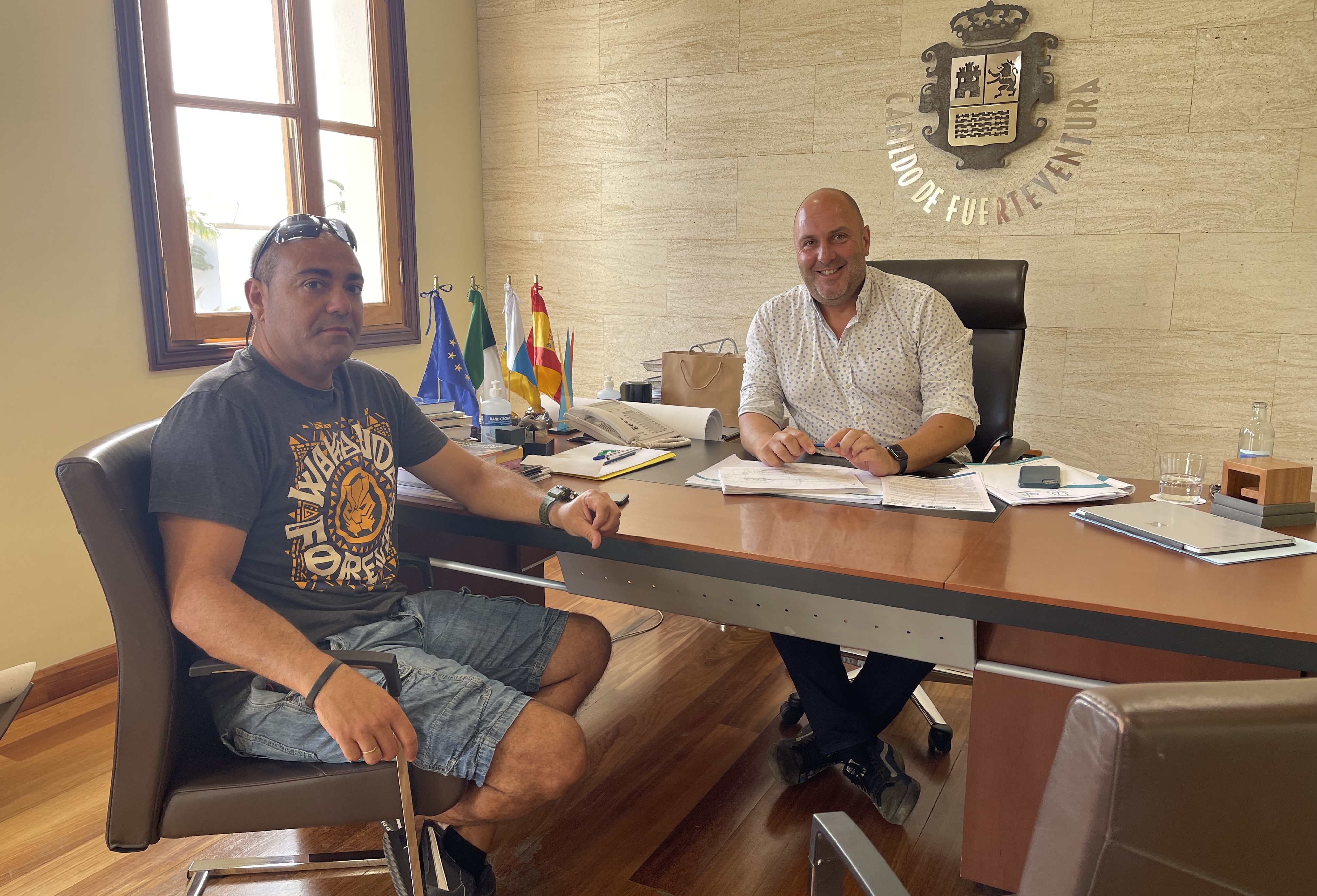 Sergio Lloret se reúne con Asociación Campista de Fuerteventura / CanariasNoticias.es