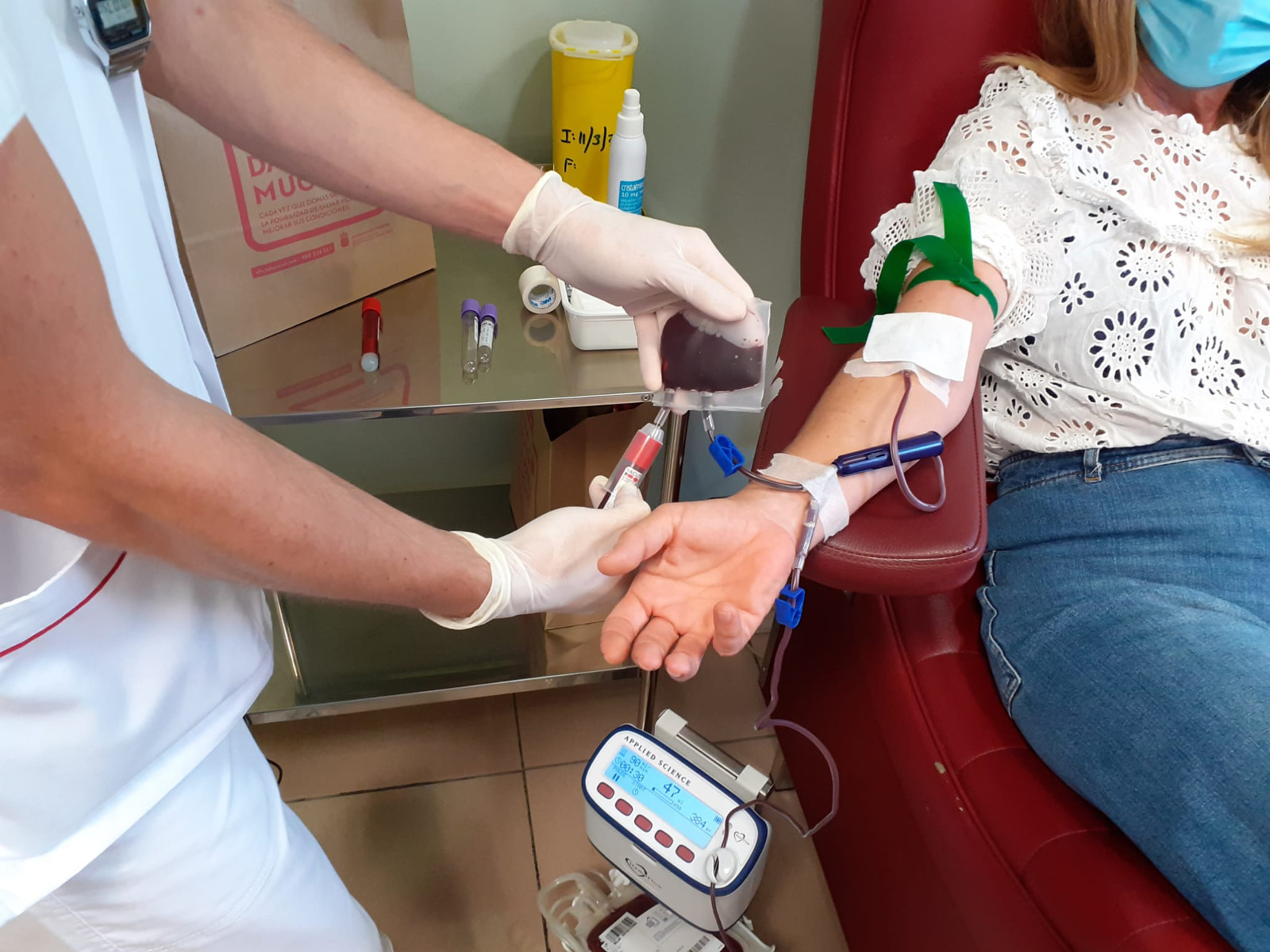 Donante de sangre del ICHH / CanariasNoticias.es Donante de sangre del ICHH / CanariasNoticias.es