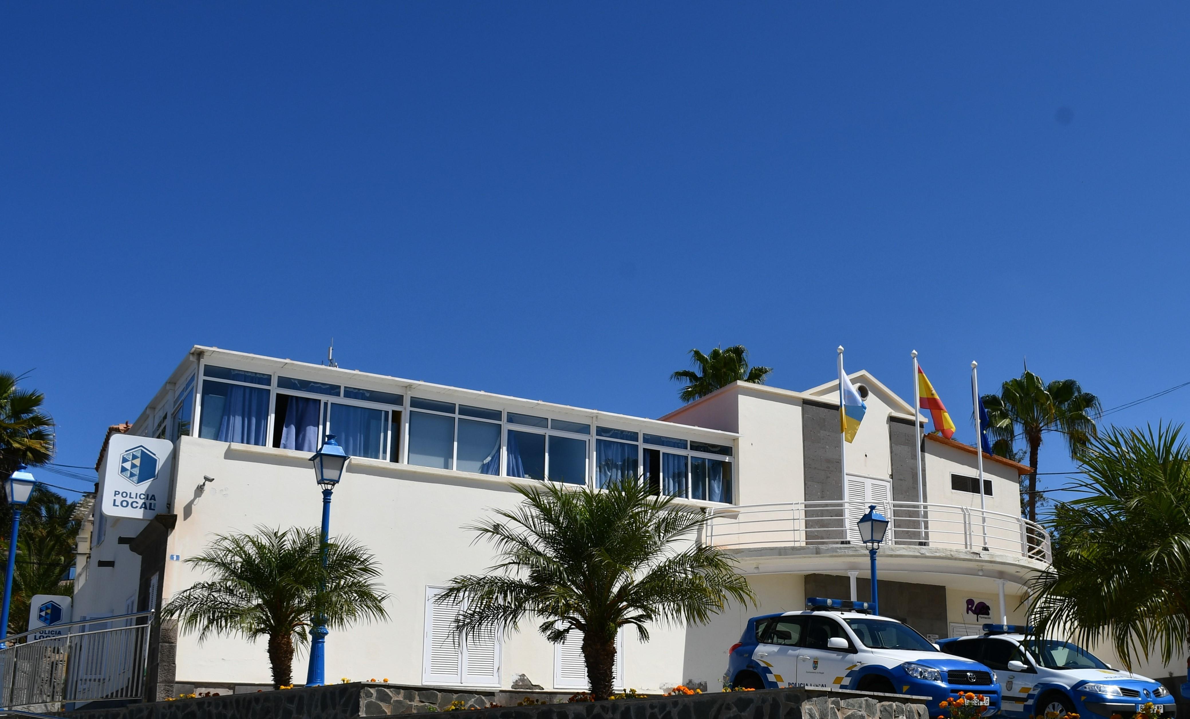 Edificio de la Policía Local de Mogán (Gran Canaria) / CanariasNoticias.es Edificio de la Policía Local de Mogán (Gran Canaria) / CanariasNoticias.es