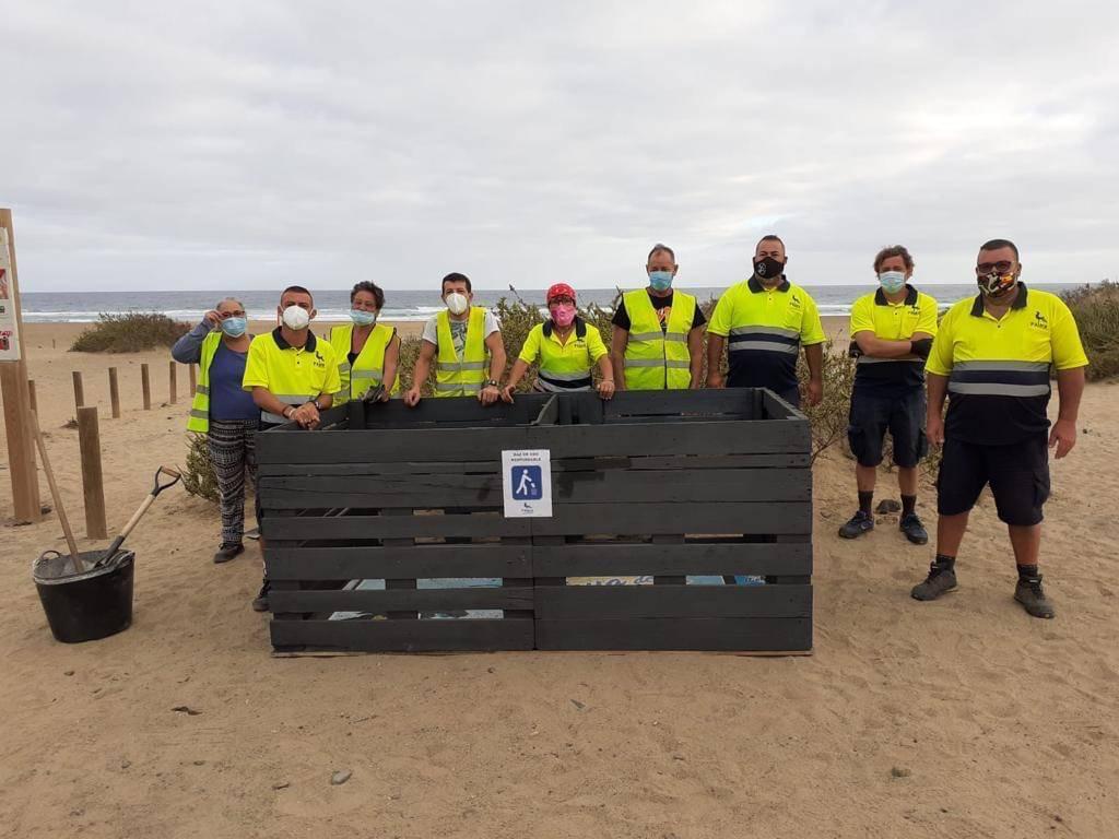 Conservar el mobiliario urbano de Pájara. Fuerteventura