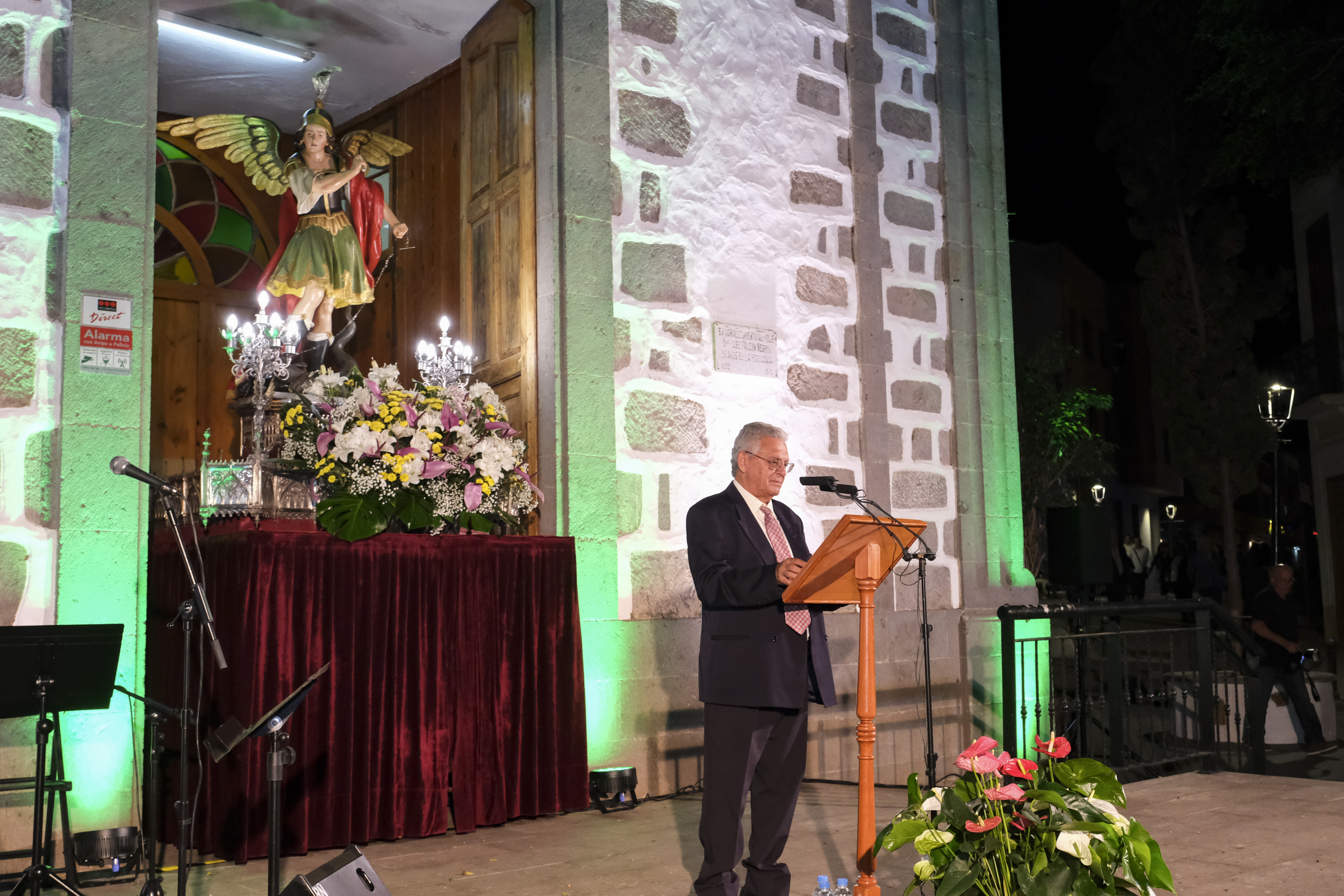 Pregón de las fiestas de San Miguel en Valsequillo / CanariasNoticias.es 