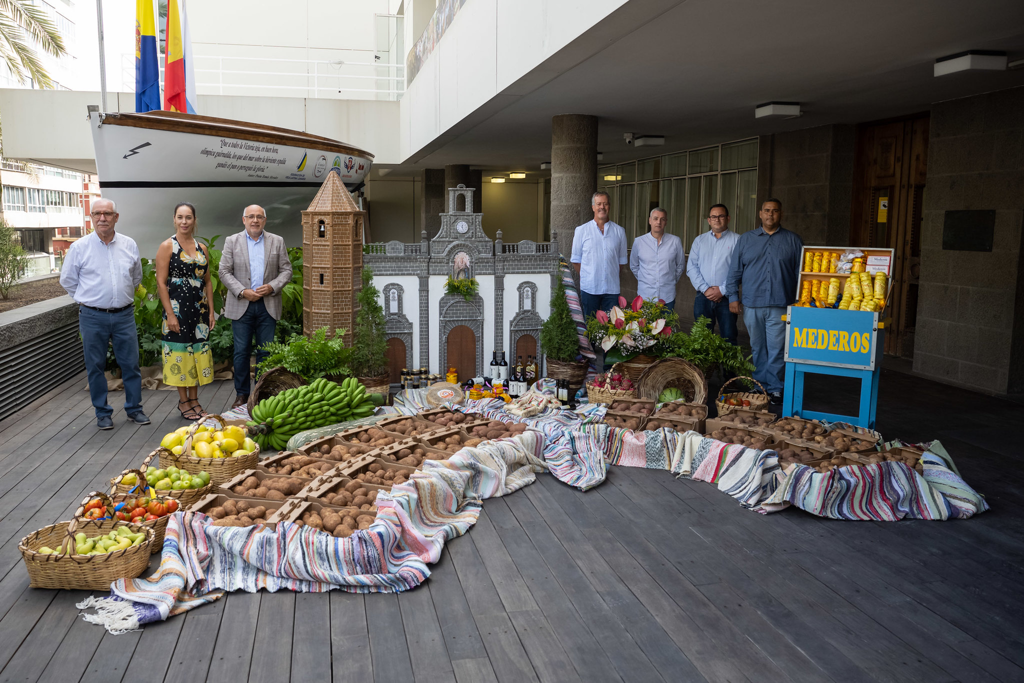 Ofrendas del Cabildo de Gran Canaria a la Virgen del Pino  / CanariasNoticias.es