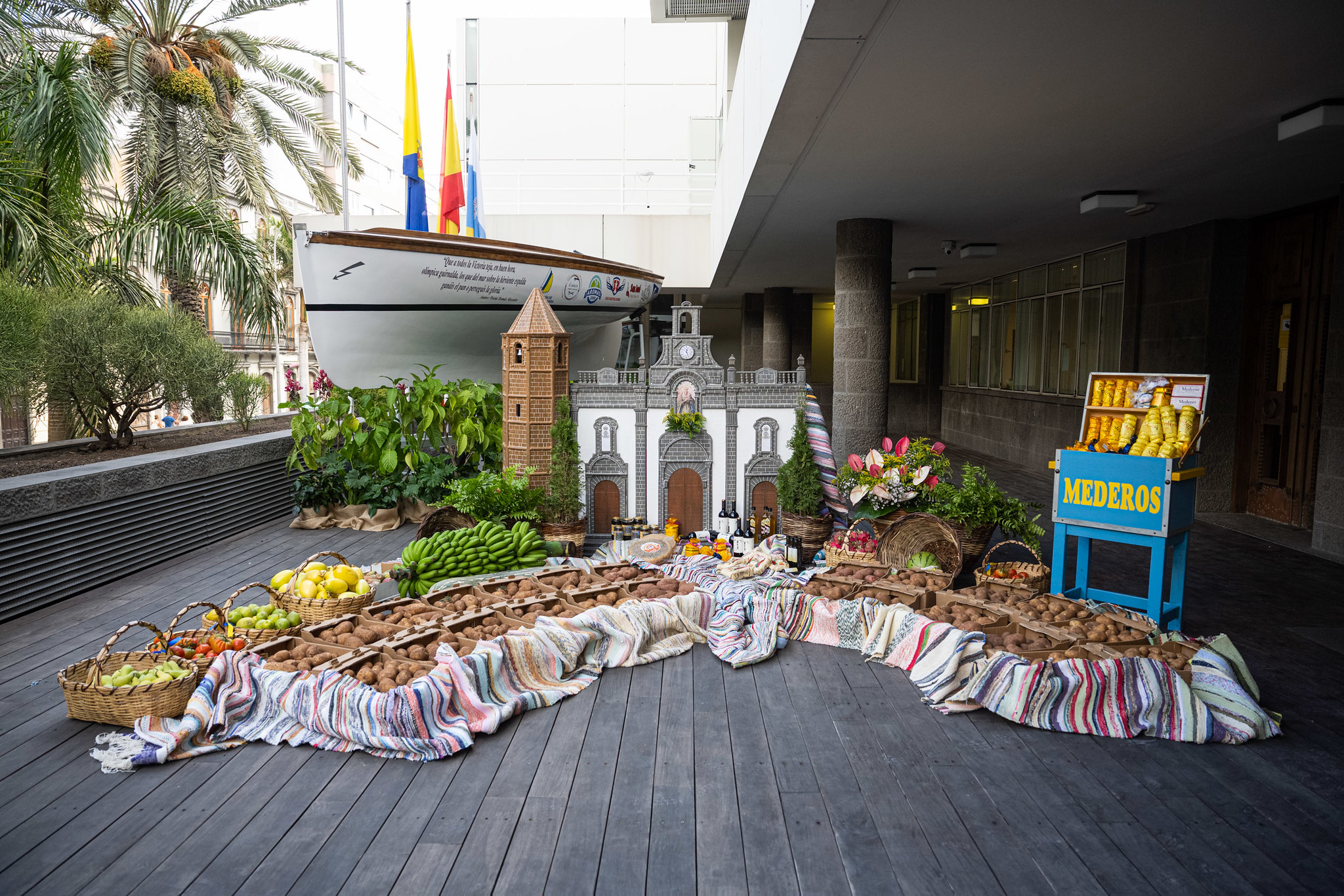 Ofrendas del Cabildo de Gran Canaria a la Virgen del Pino  / CanariasNoticias.es