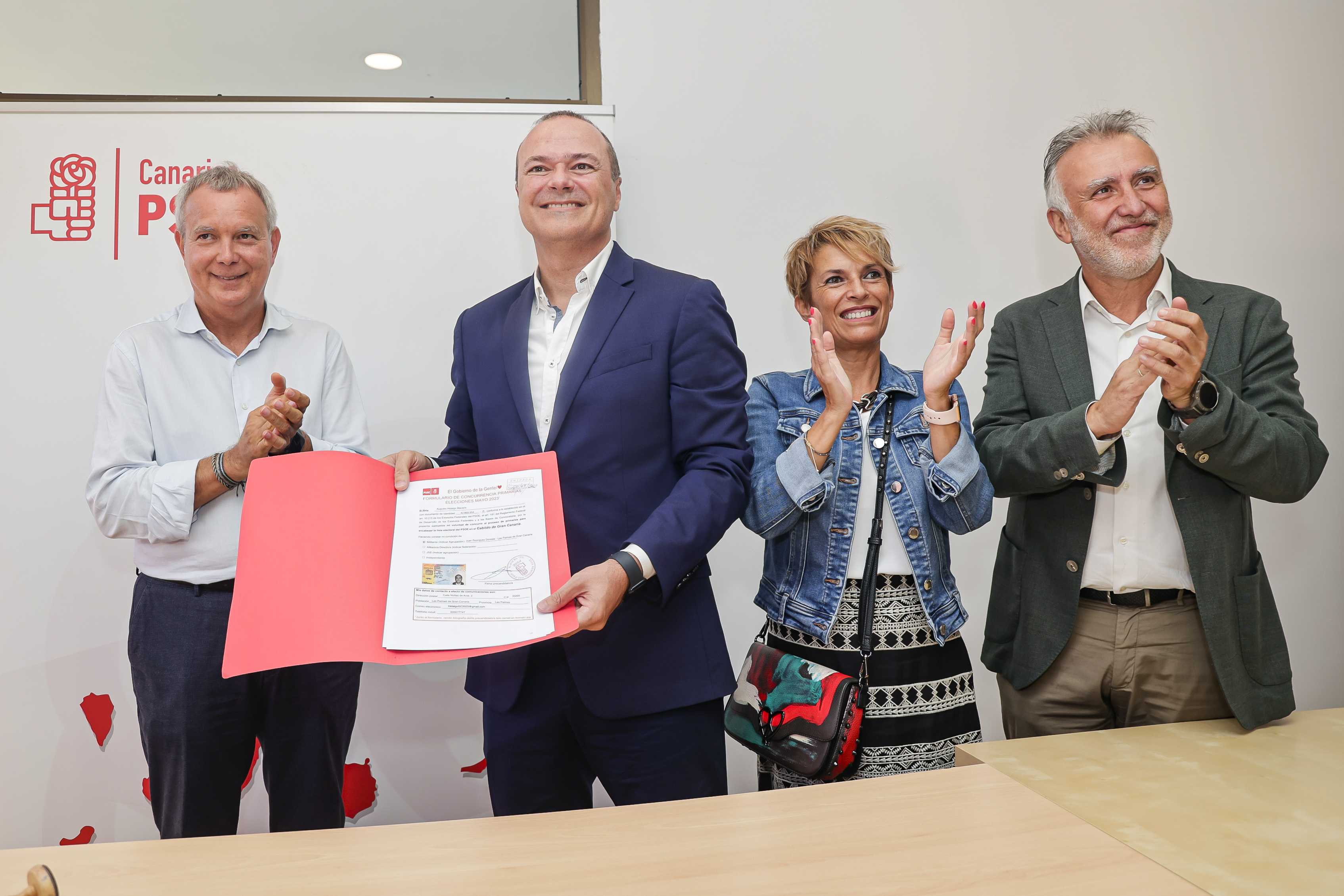 Augusto Hidalgo presenta la candidatura a primarias para Cabildo de Gran Canaria / CanariasNoticias.es