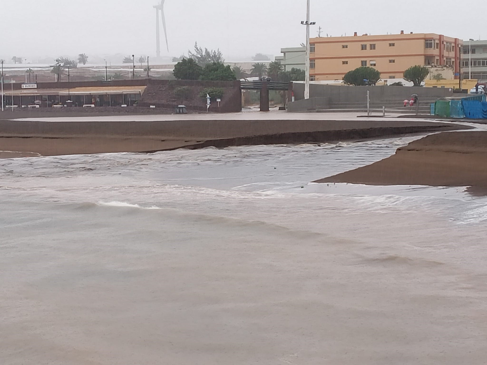 Tormenta Hermine. Melenara.Telde/ canariasnoticias.es