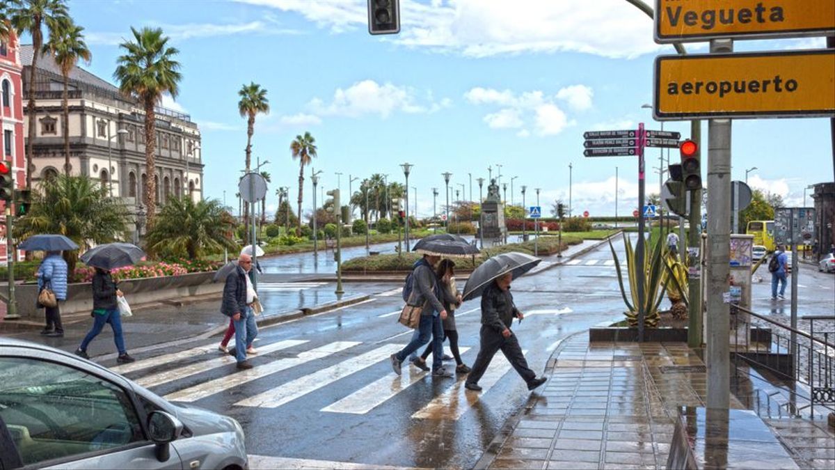 Lluvias en Las Palmas de Gran Canaria / CanariasNoticias.es