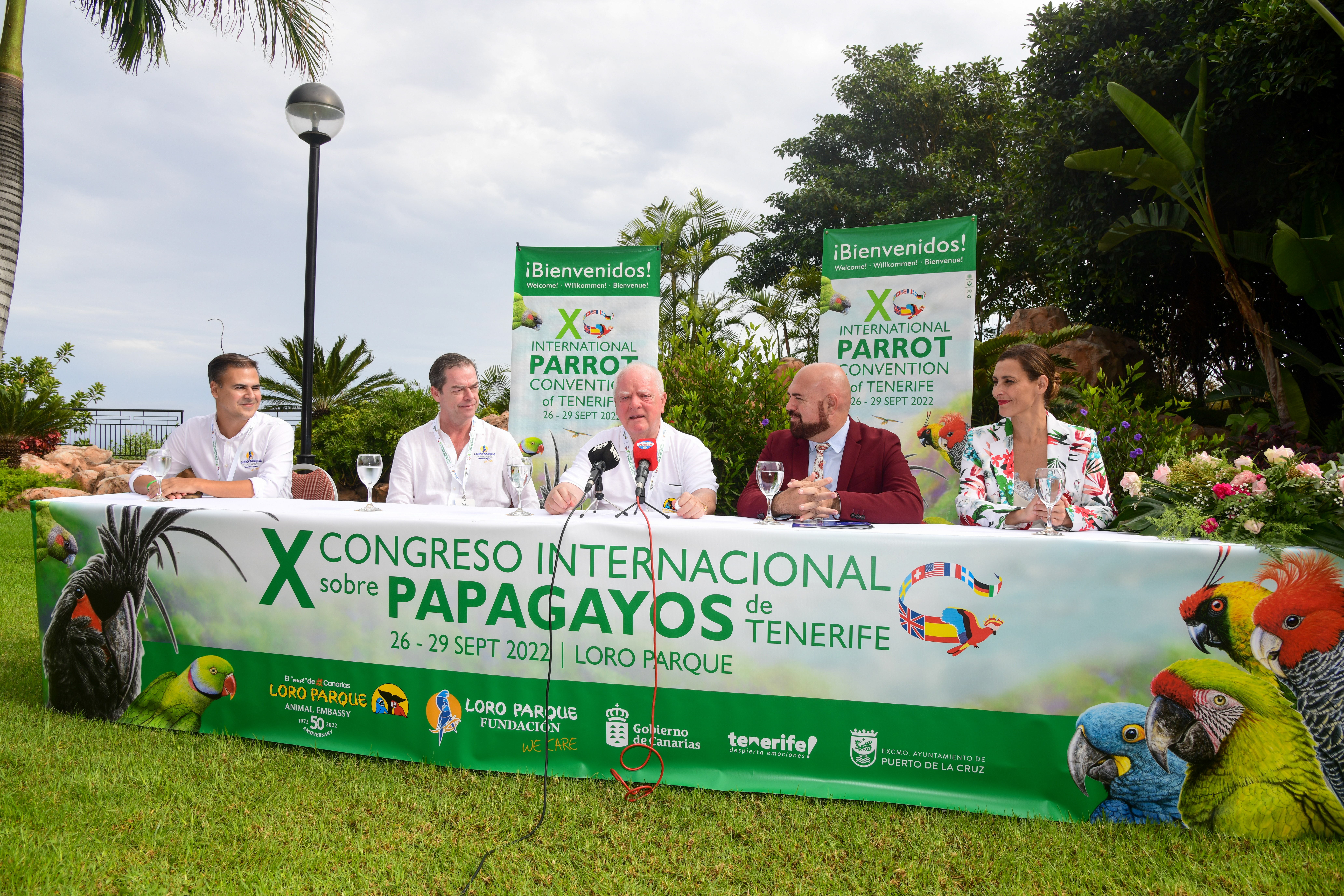 Congreso Internacional de Papagayos en Loro Parque 