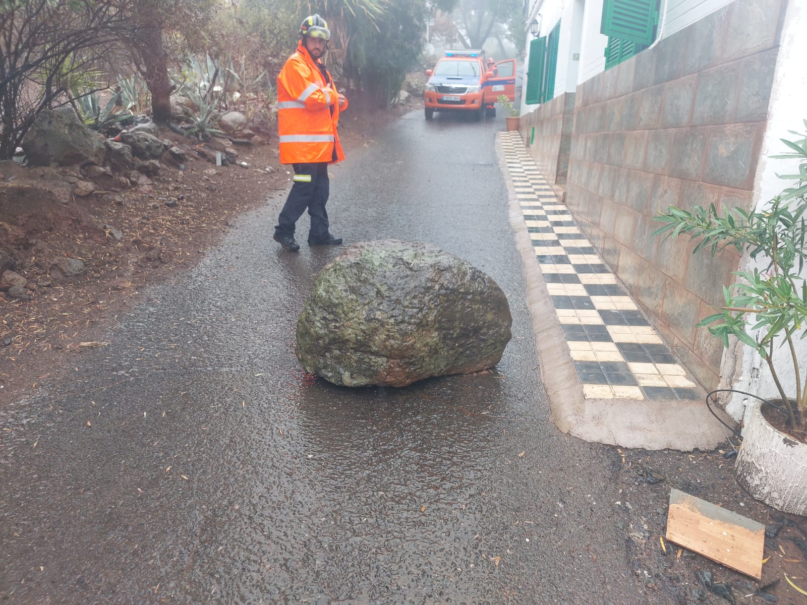 Incidencias en Valsequillo por la tormenta Hermine / CanariasNoticias.es 