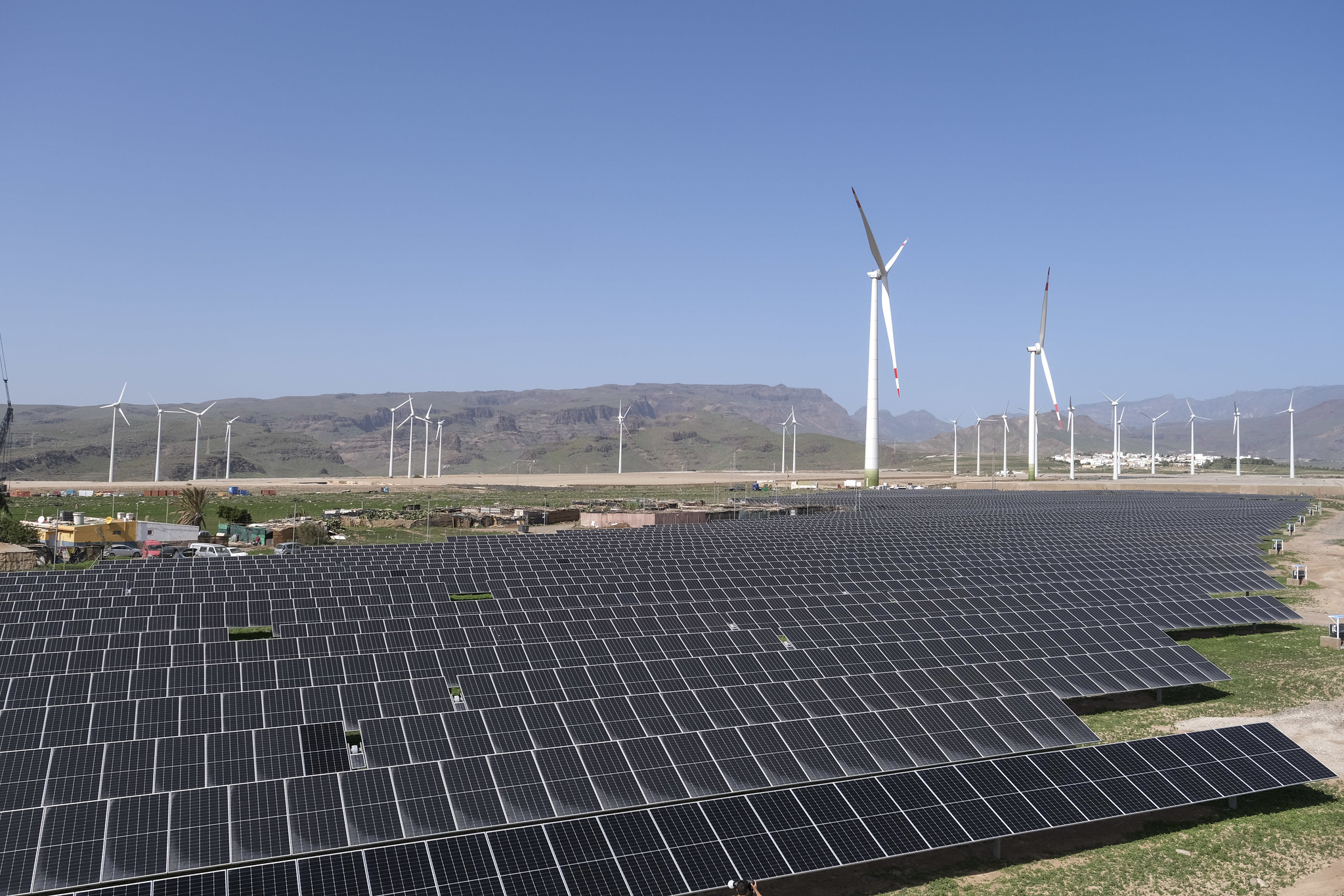 Instalaciones de Ecoener en Aldea Blanca (Gran Canaria) / CanariasNoticias.es